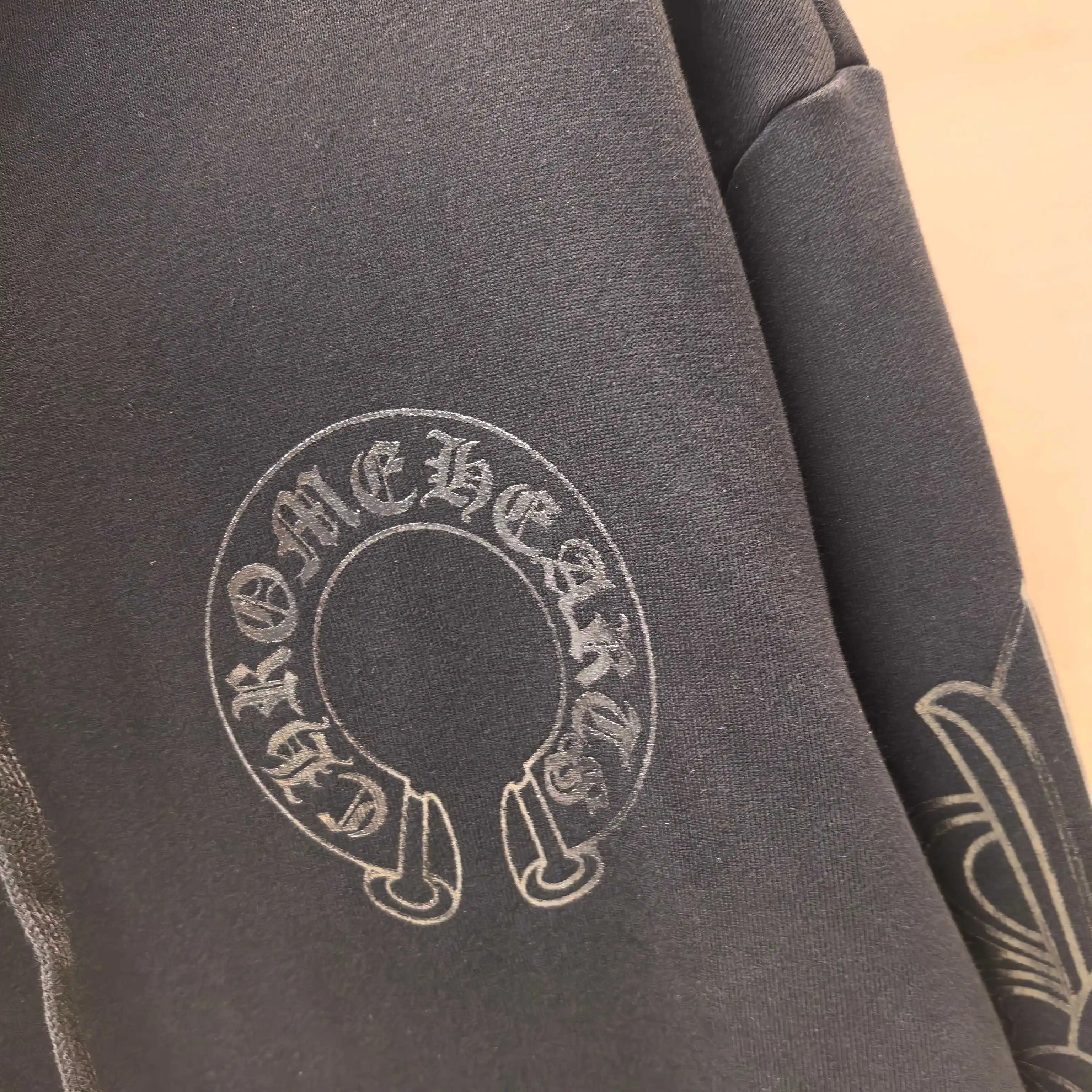 Chrome Hearts Tonal Cross Print Hoodie D21022471 — view 4