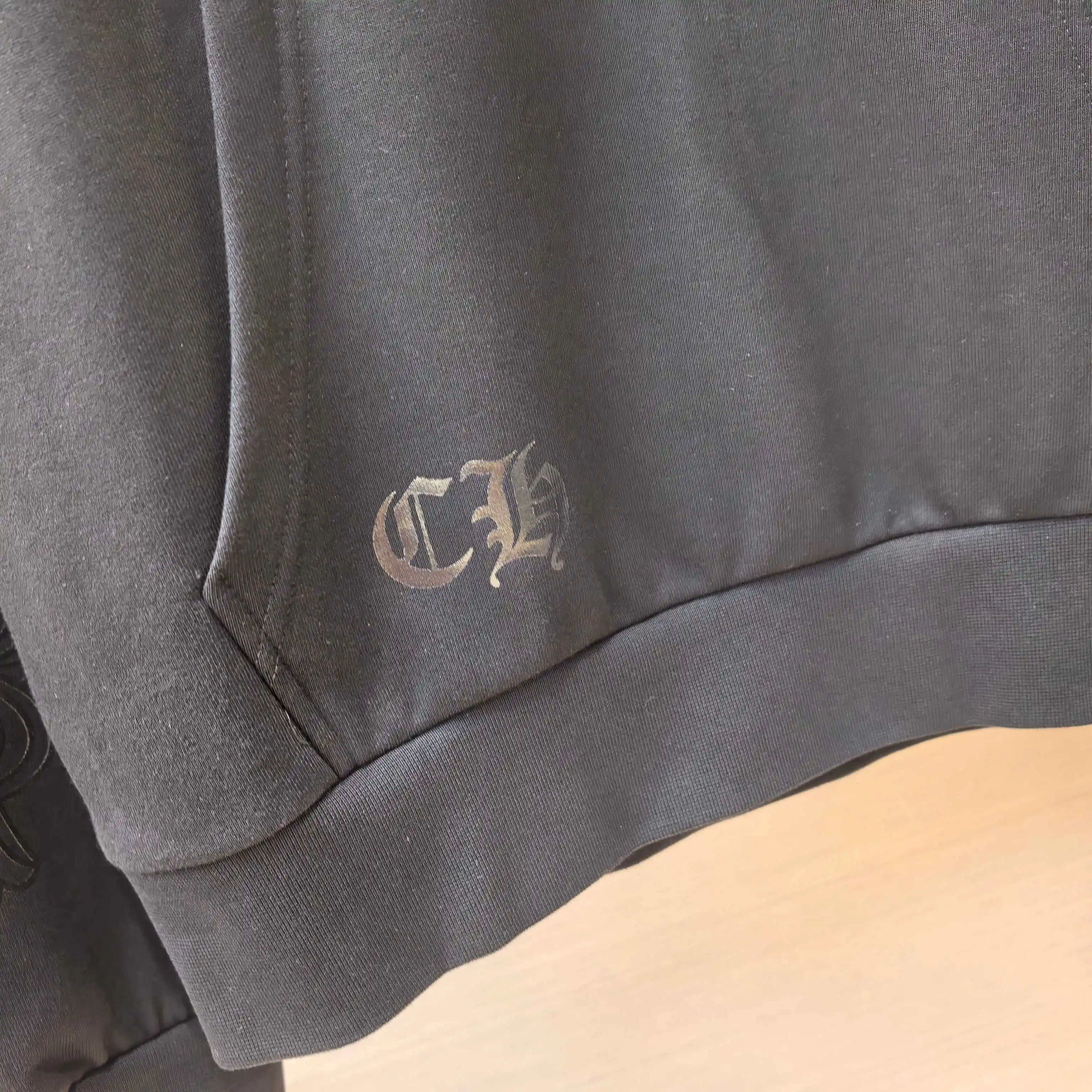 Chrome Hearts Tonal Cross Print Hoodie D21022471 — view 5