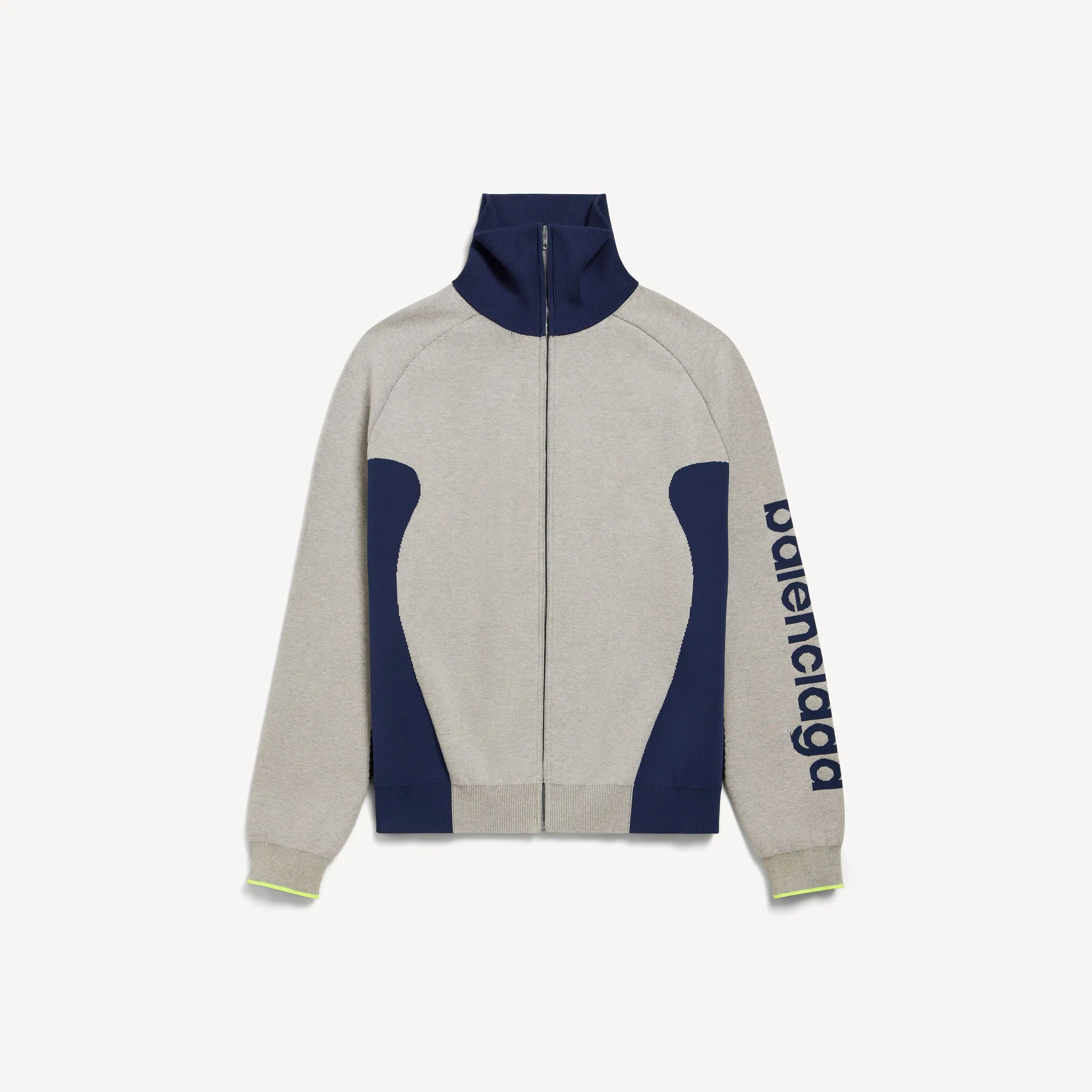 Bodies Color-Block Zip-Up Knit Cardigan D21522314 — view 5