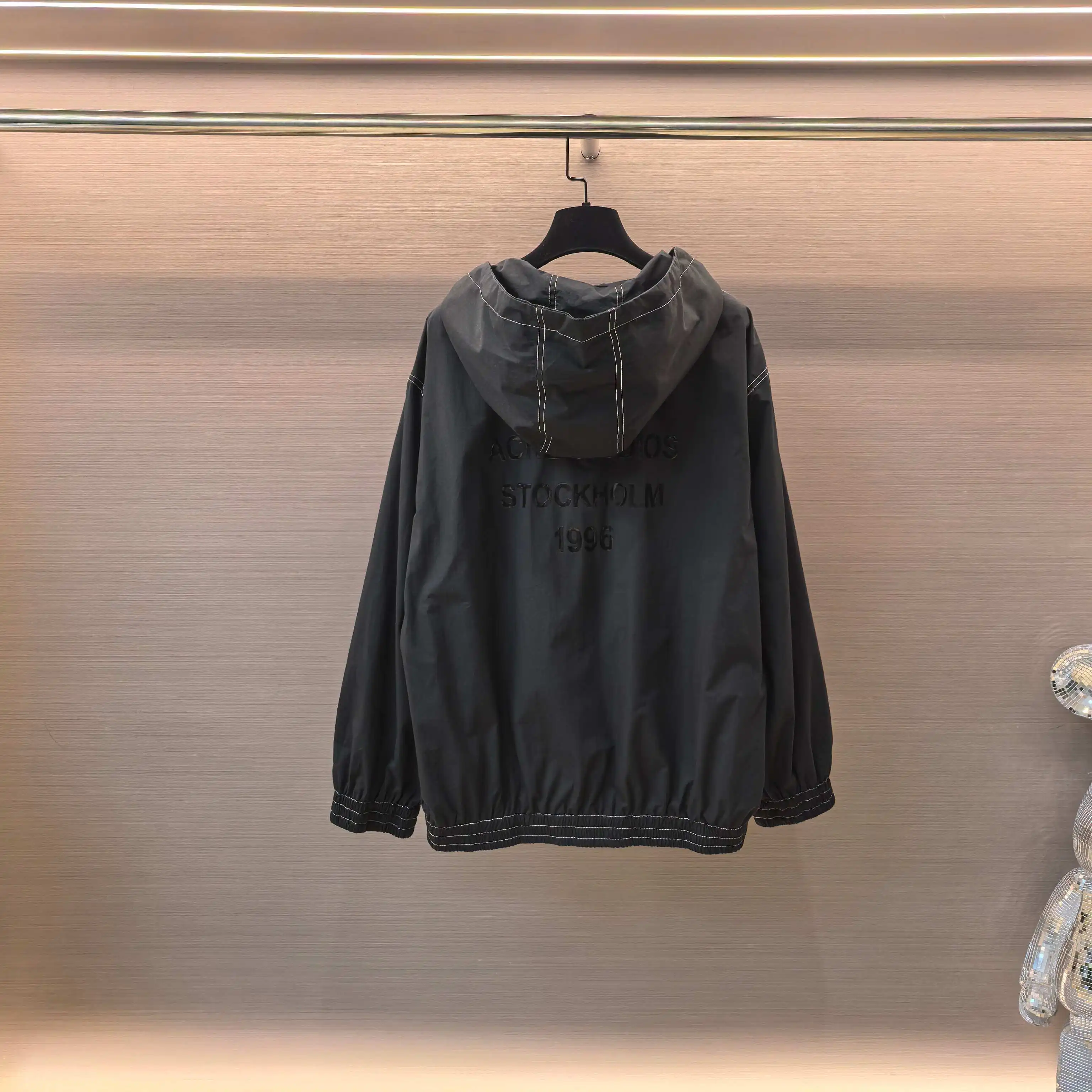 Acne Studios 1996 Contrast Stitch Hooded Jacket D22022345 — view 3