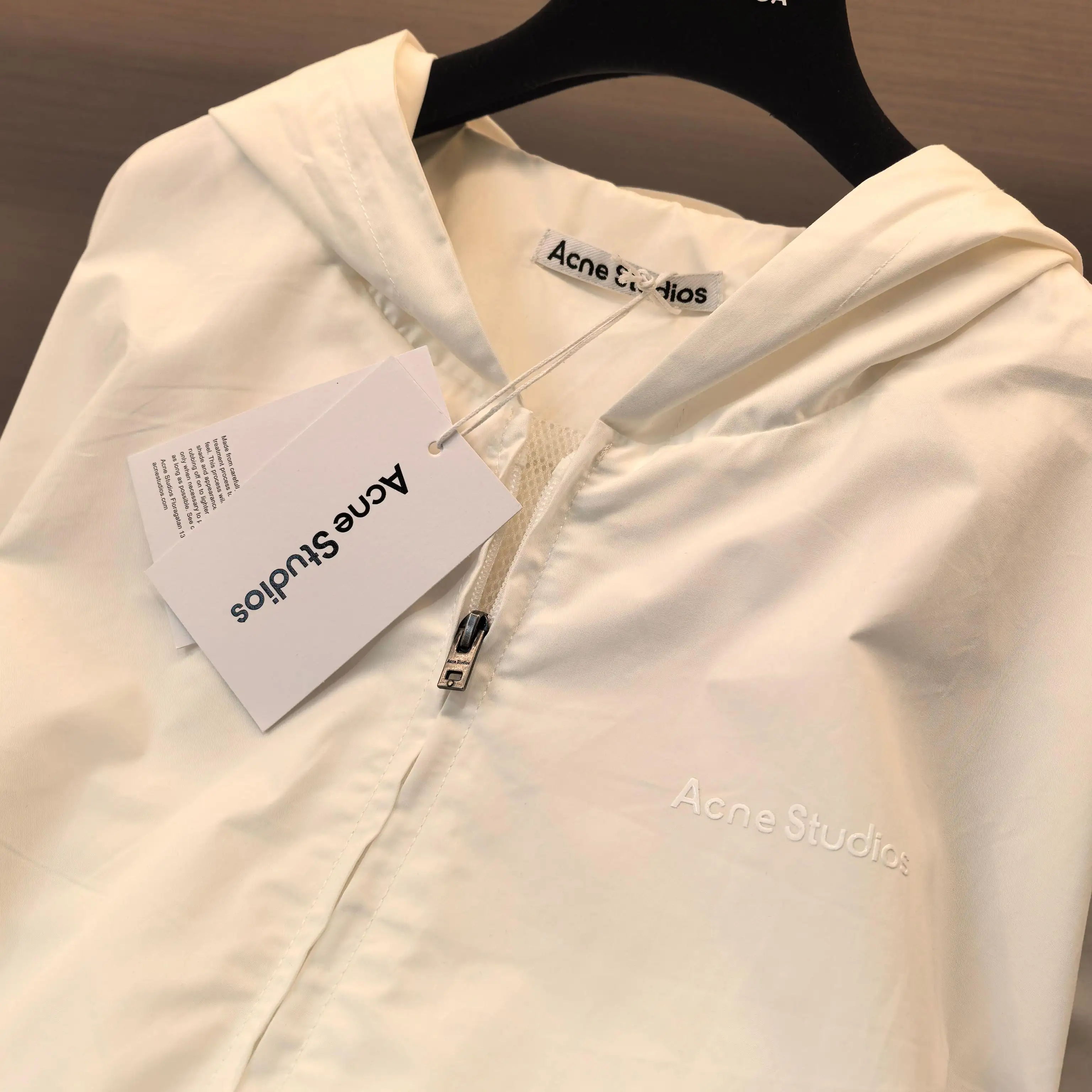 Acne Studios 1996 Hooded Windbreaker Jacket D22022346 — view 6