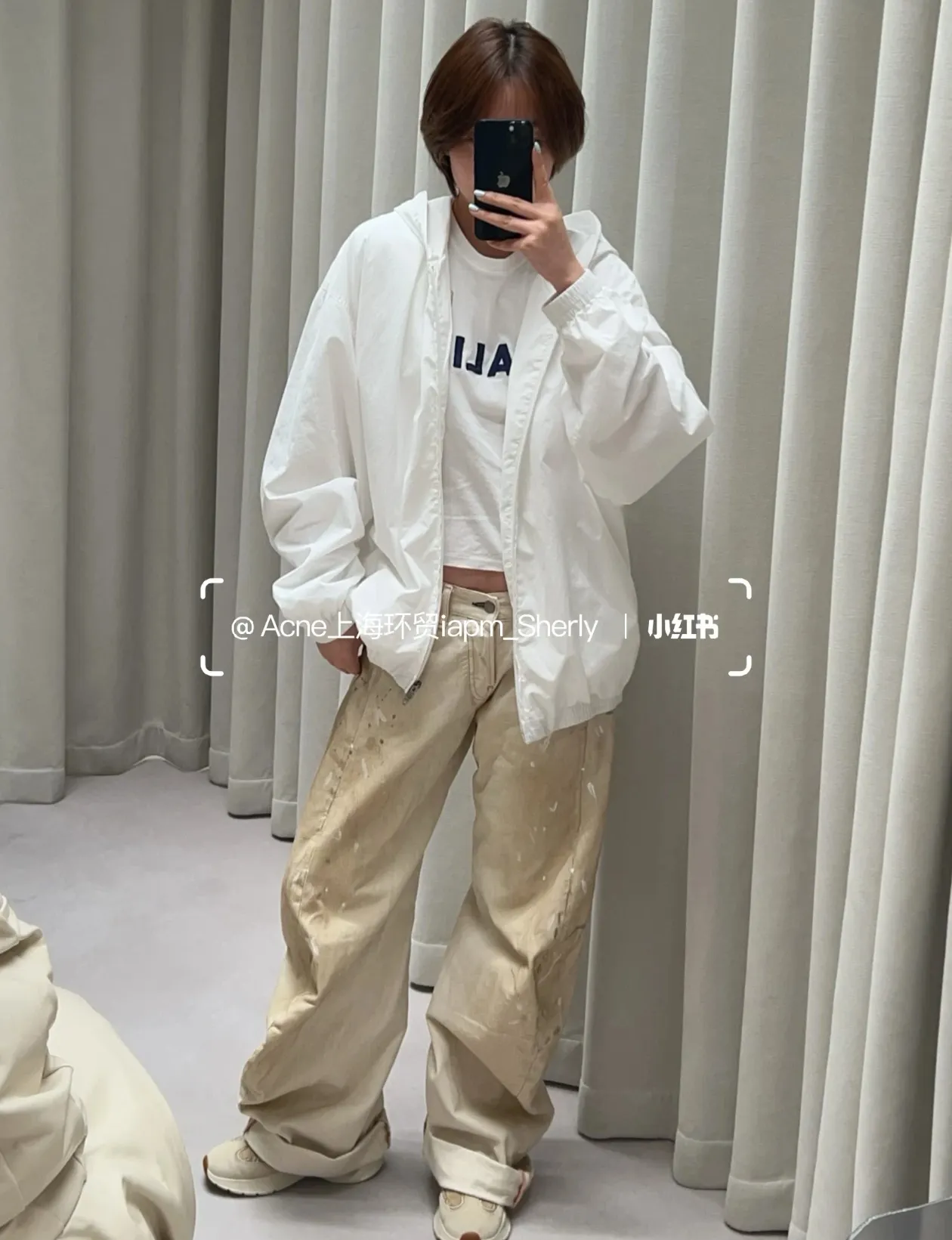 Acne Studios 1996 Hooded Windbreaker Jacket D22022347
