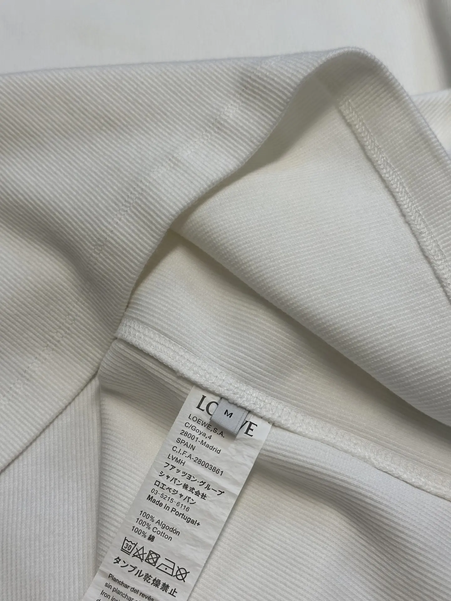 Anagram Embroidered Cotton-Jersey Sweatshirt D22019163 — view 9