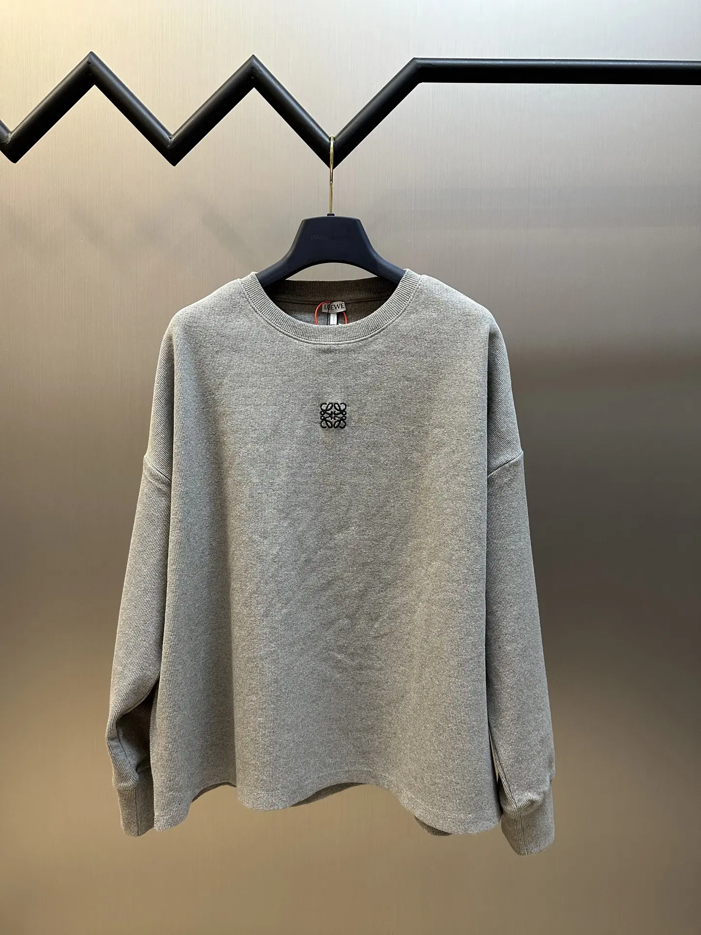 Anagram Embroidered Cotton-Blend Sweatshirt D22019164