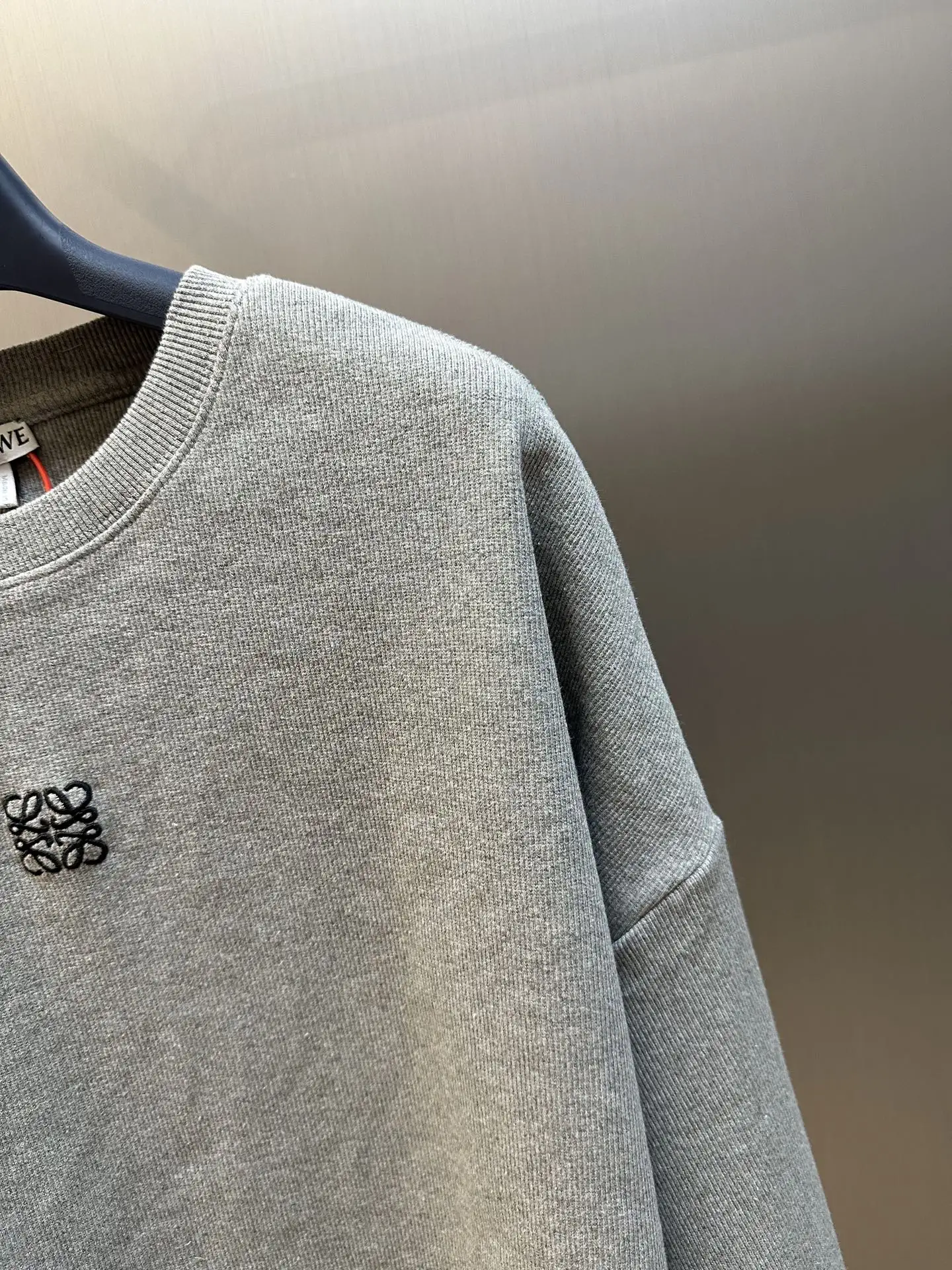 Anagram Embroidered Cotton-Blend Sweatshirt D22019164 — view 3