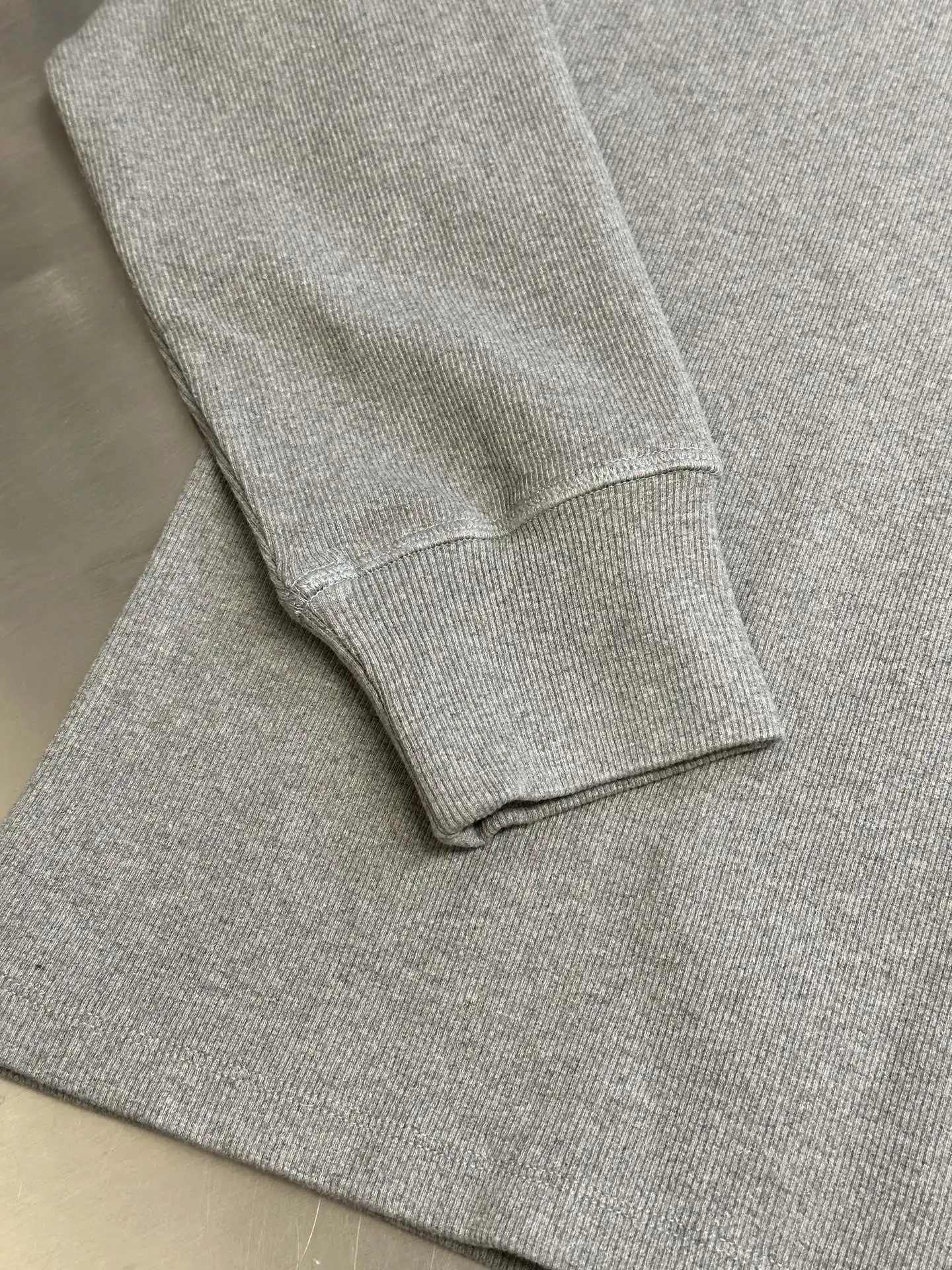 Anagram Embroidered Cotton-Blend Sweatshirt D22019164 — view 7