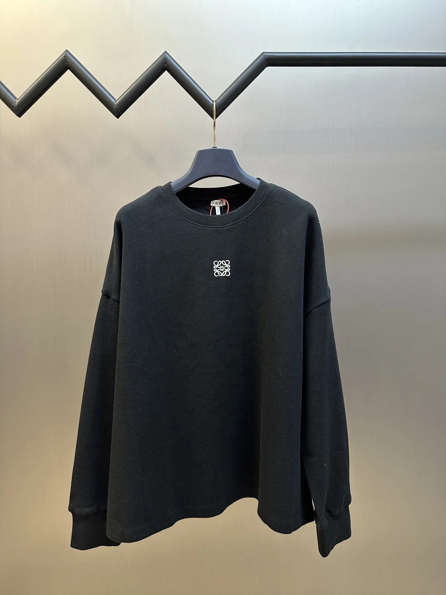 Anagram Embroidered Cotton Sweatshirt D22019162