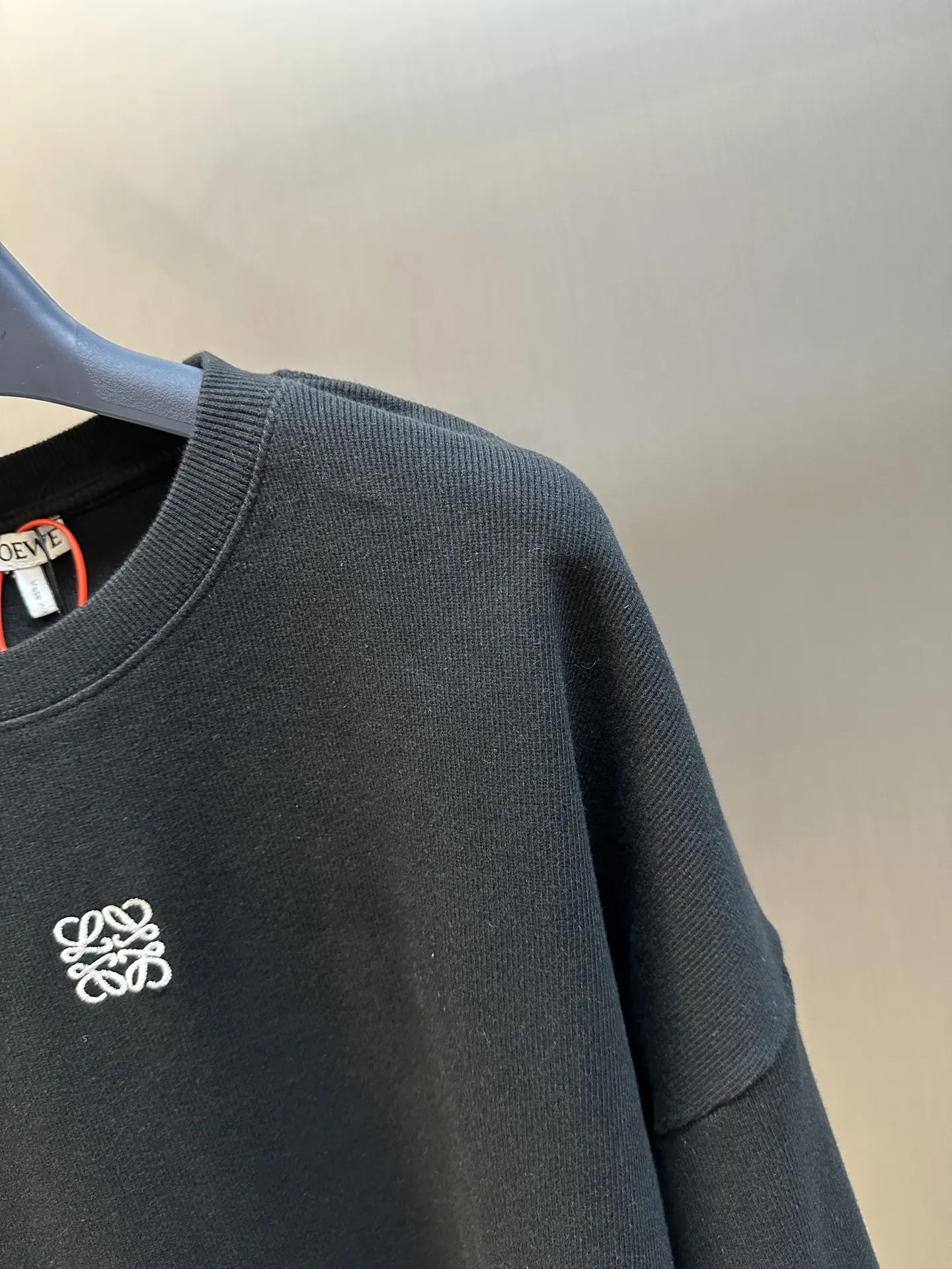 Anagram Embroidered Cotton Sweatshirt D22019162 — view 3