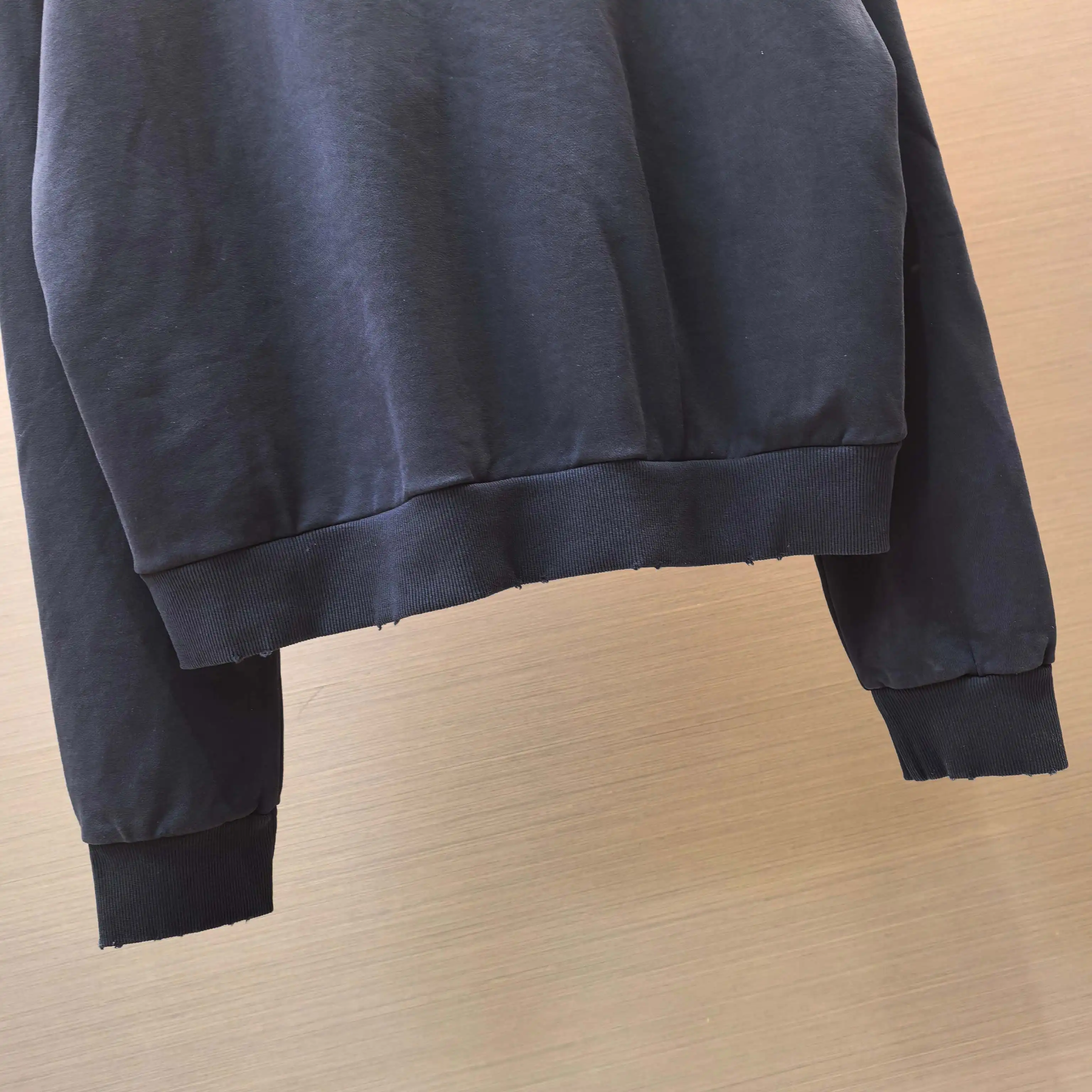 Logo-Print Zip-Up Cotton Sweatshirt Jacket D22522397 — view 8