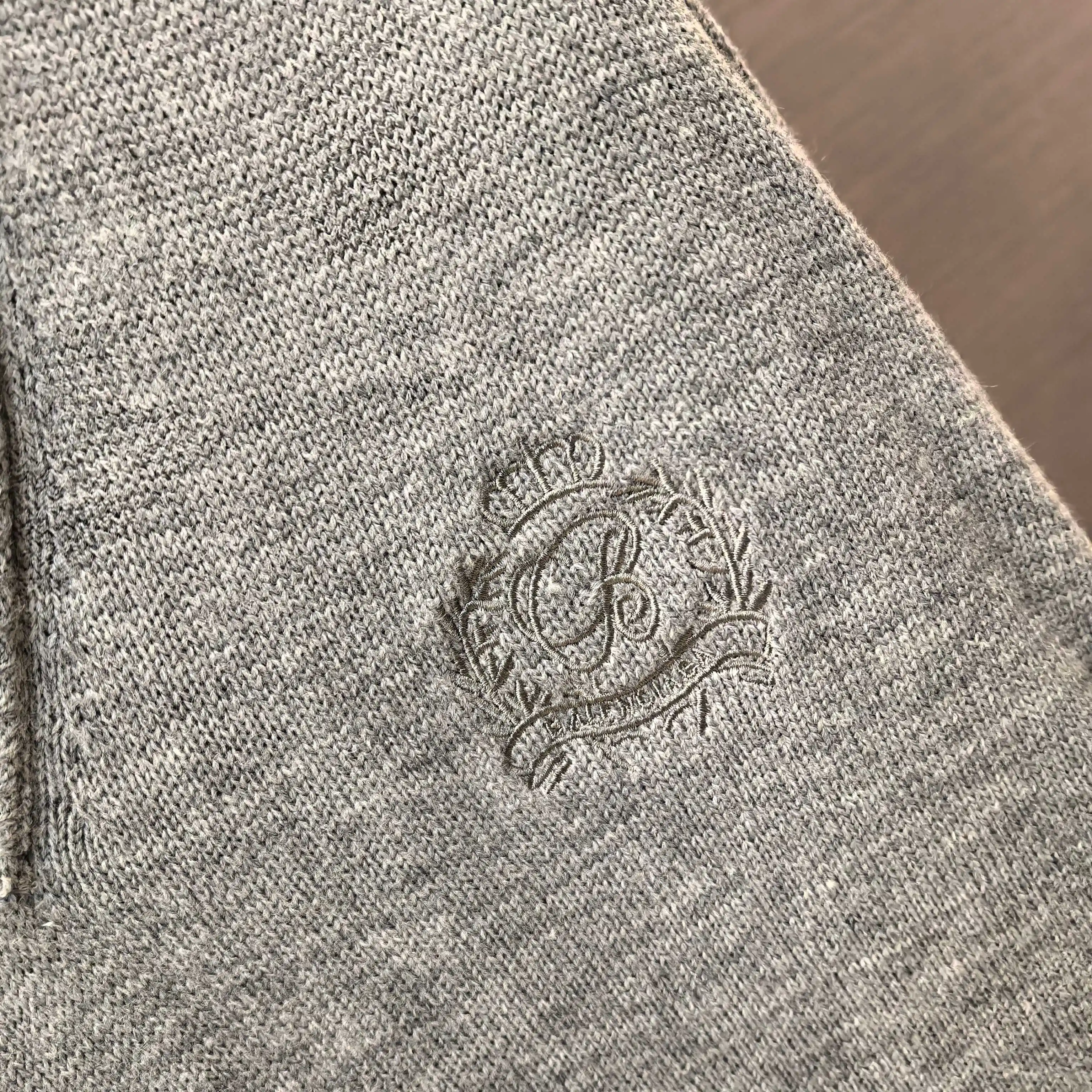 Oversized Layered Wool-Blend Knit Sweater D22522477 — view 4