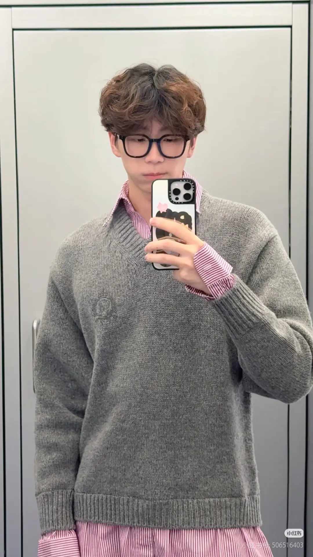 Oversized Layered-Effect Wool-Blend Sweater D22522475