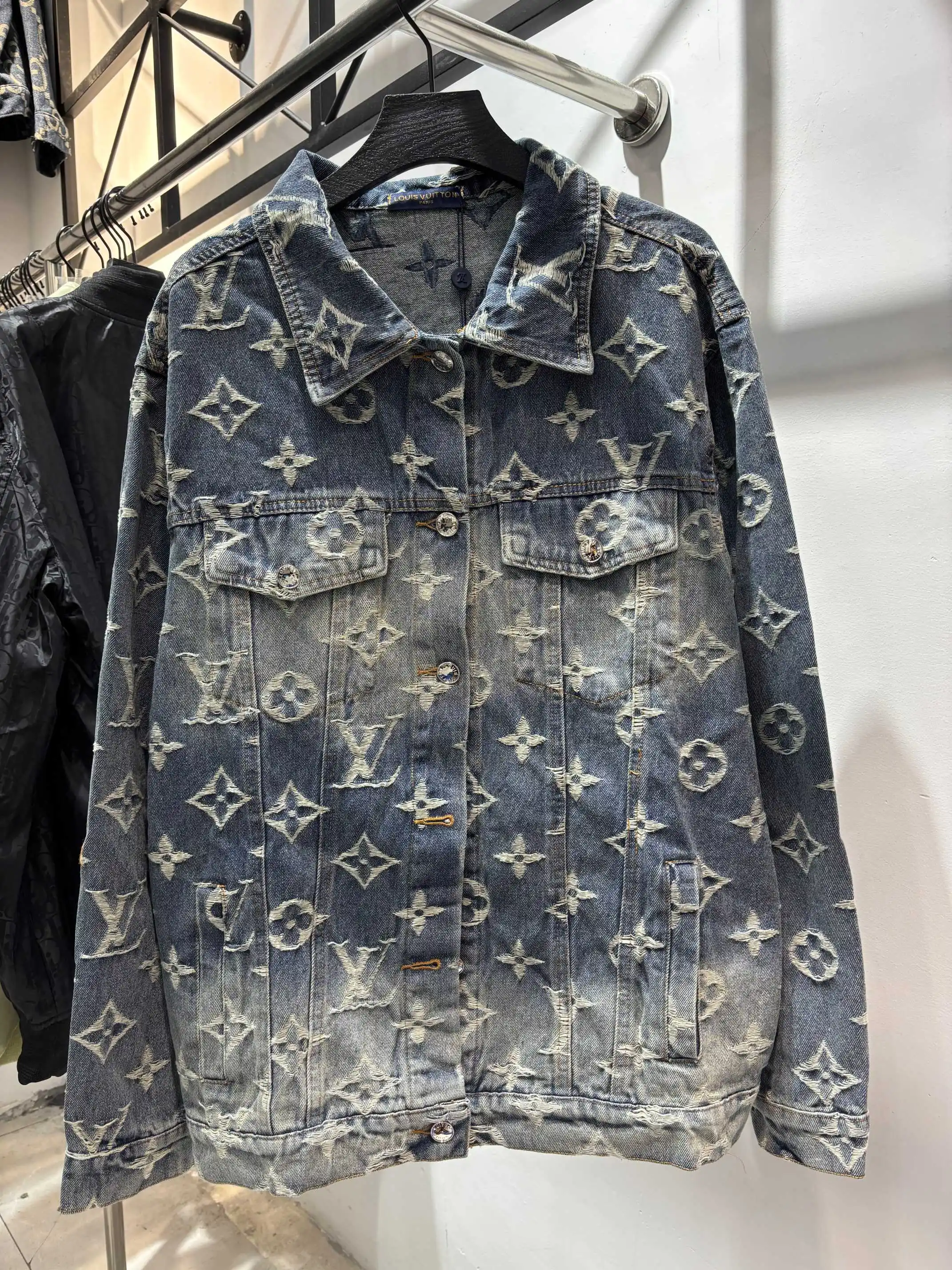 Monogram Jacquard Denim Jacket D22513454