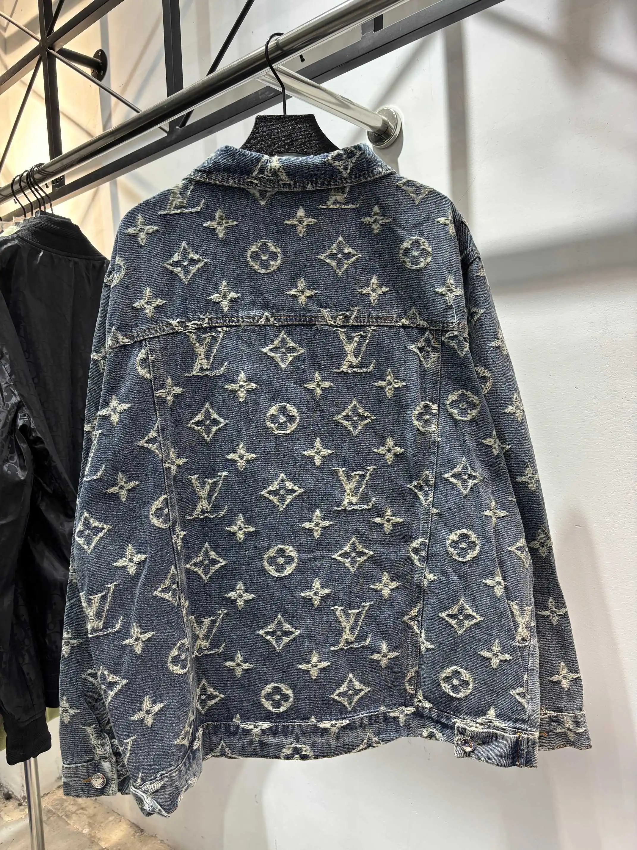 Monogram Jacquard Denim Jacket D22513454 — view 2