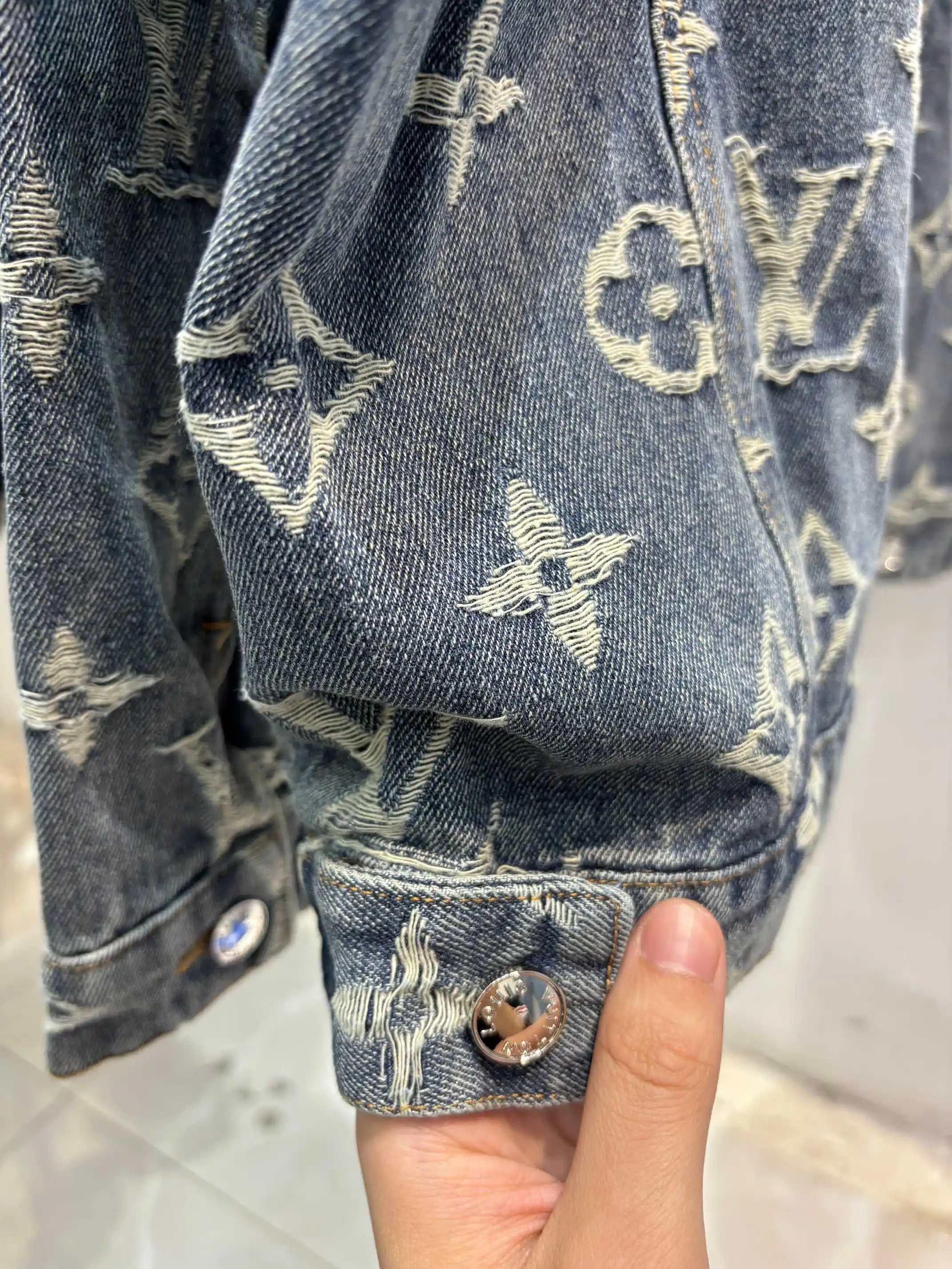 Monogram Jacquard Denim Jacket D22513454 — view 6