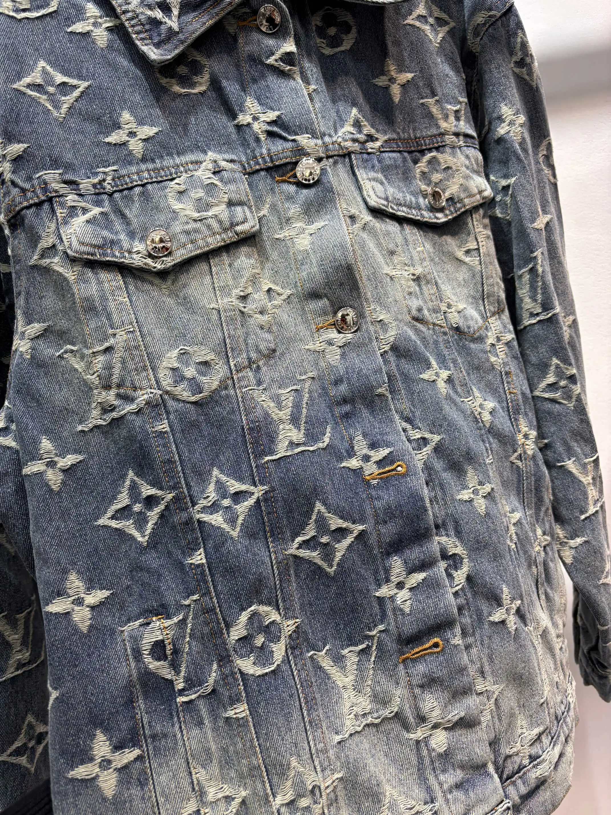 Monogram Jacquard Denim Jacket D22513454 — view 8
