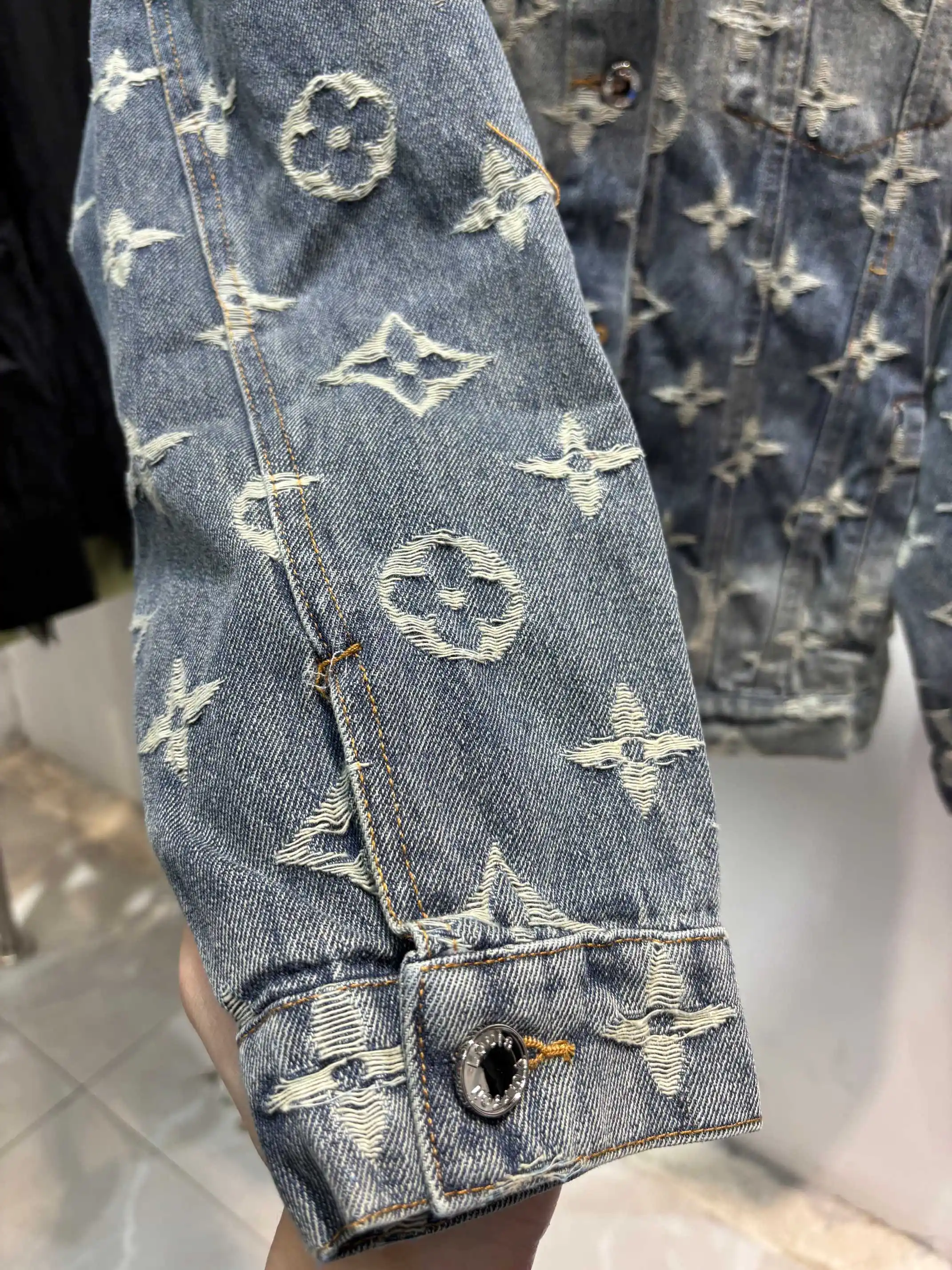 Monogram Jacquard Denim Jacket D22513454 — view 10