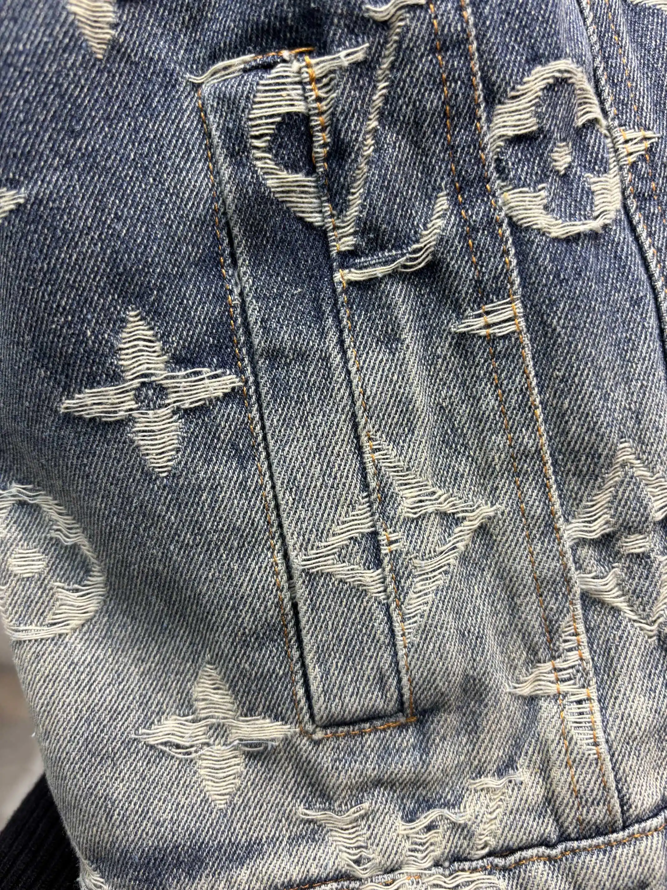 Monogram Jacquard Denim Jacket D22513454 — view 11