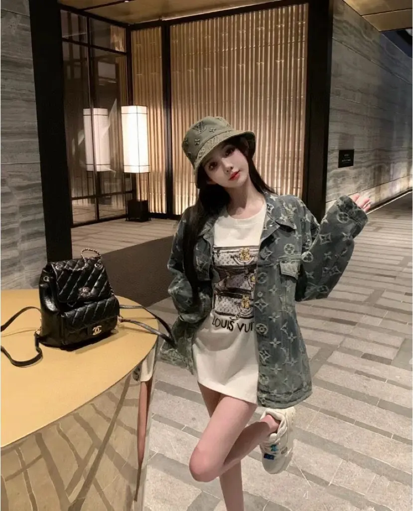 Monogram Jacquard Denim Jacket D22513453 — view 10