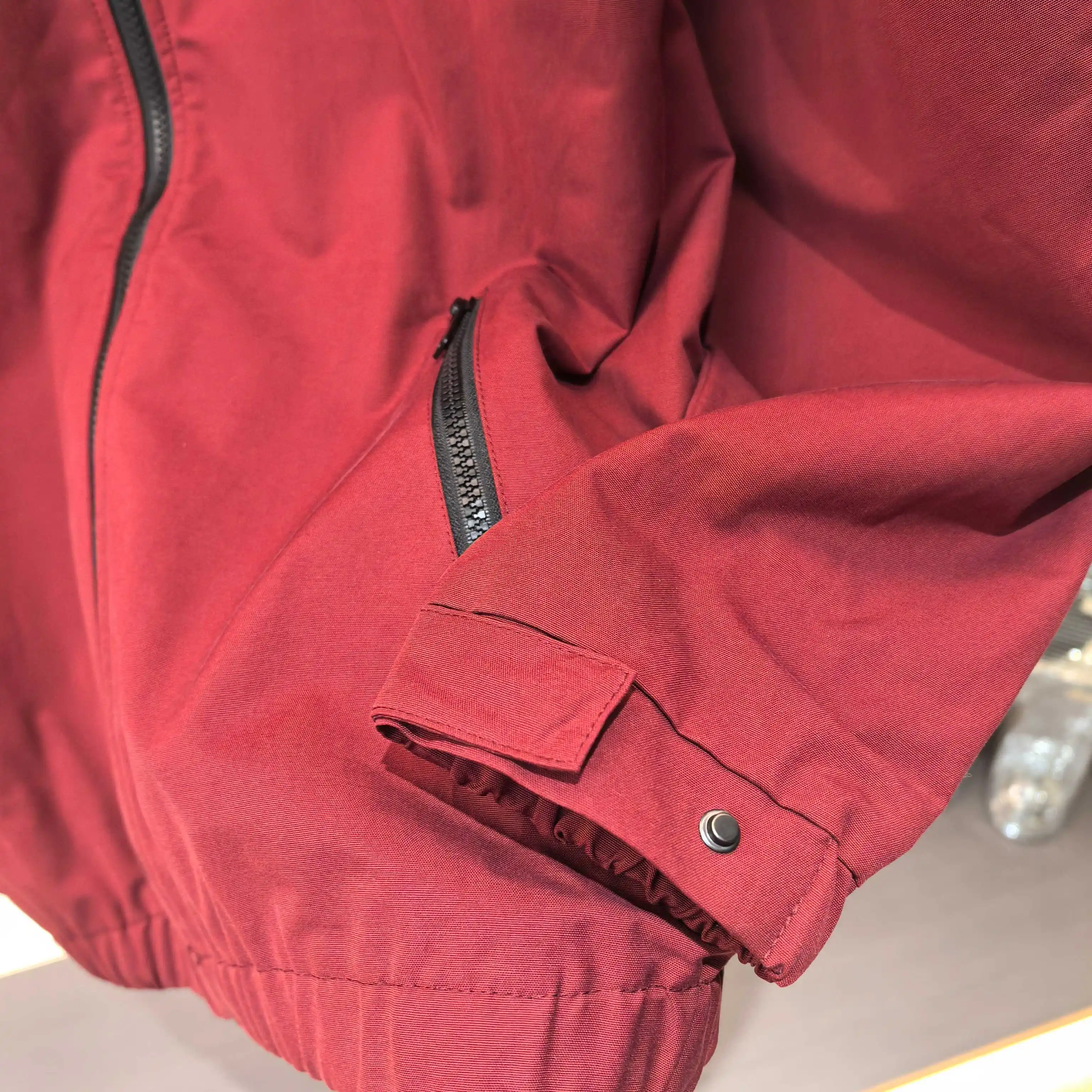 Logo-Print Hooded Windbreaker Jacket D23522557 — view 7