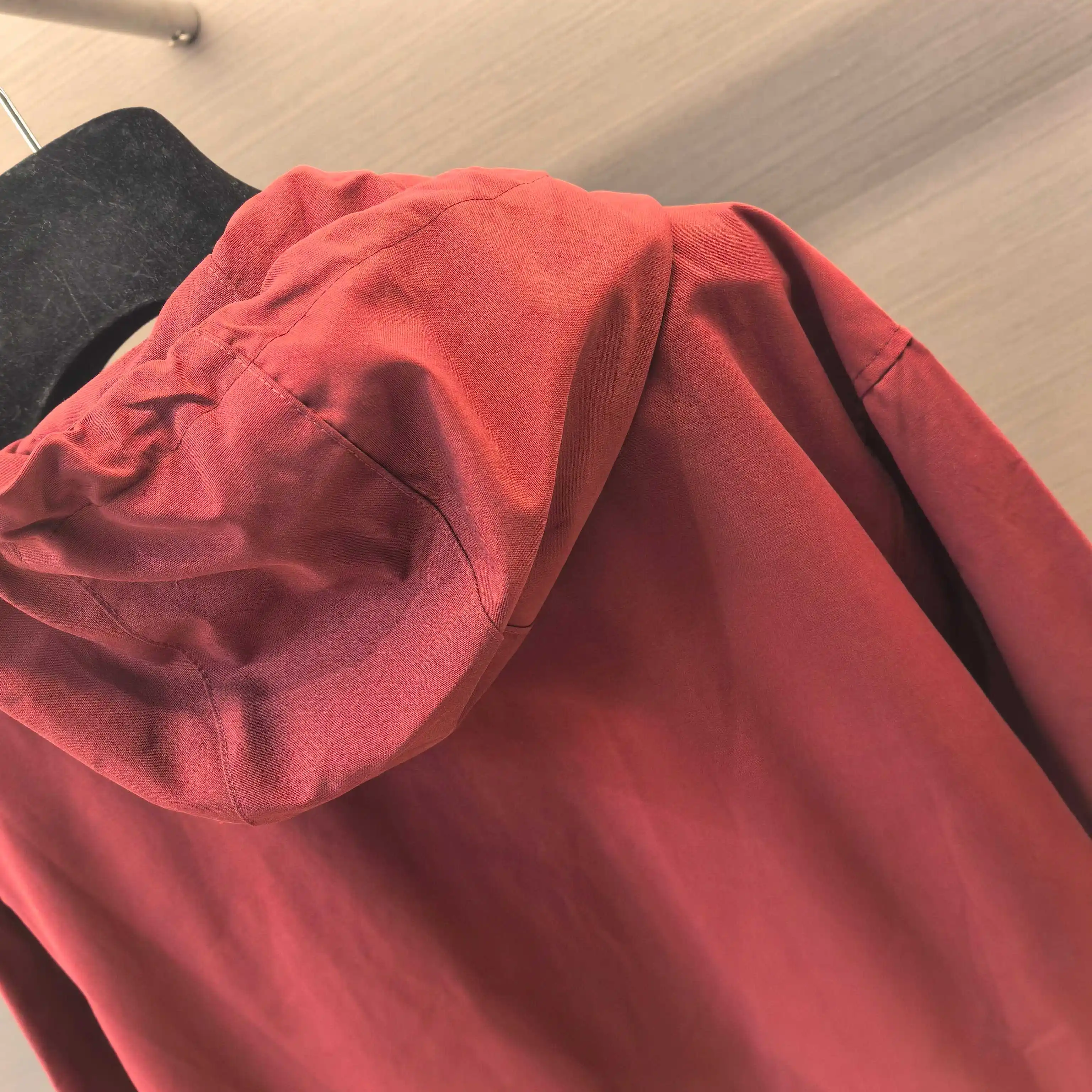 Logo-Print Hooded Windbreaker Jacket D23522557 — view 8