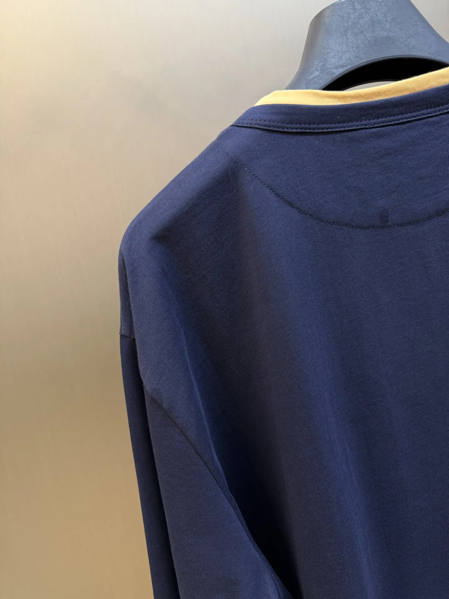 Layered Henley Long-Sleeve T-Shirt D23519148 — view 5