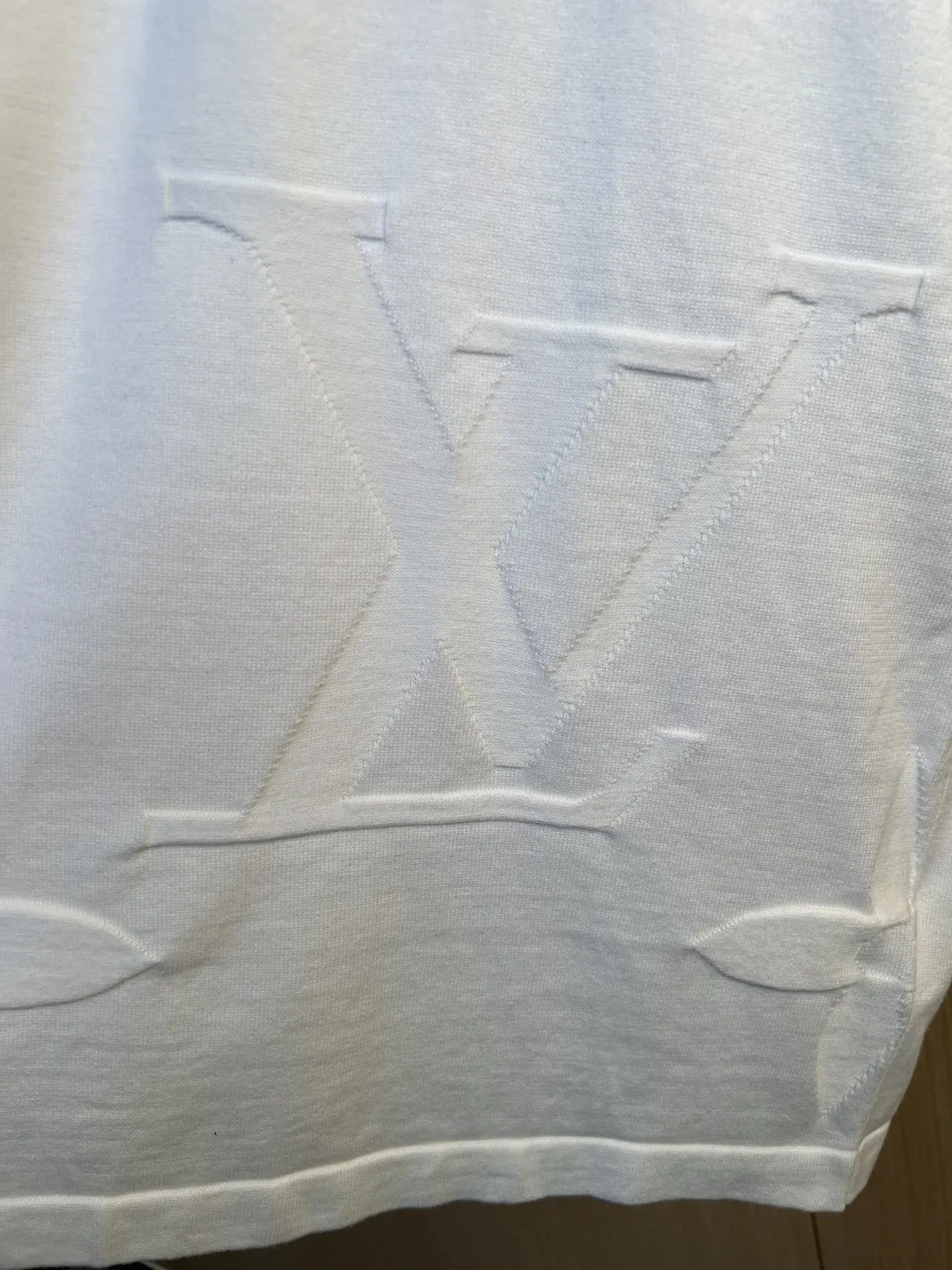 Monogram Embossed Knit T-Shirt D24019261 — view 5