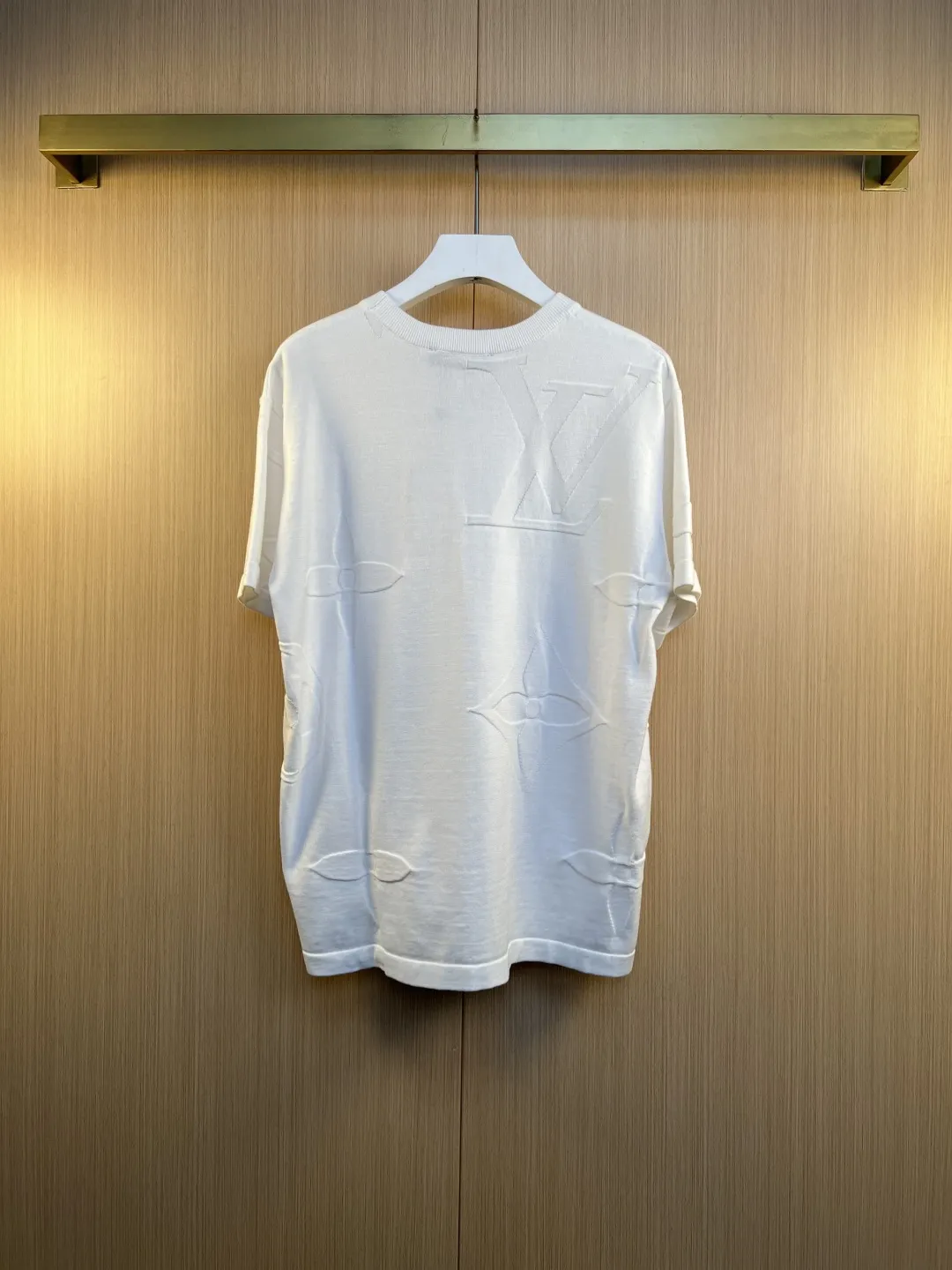 Monogram Embossed Knit T-Shirt D24019261 — view 7
