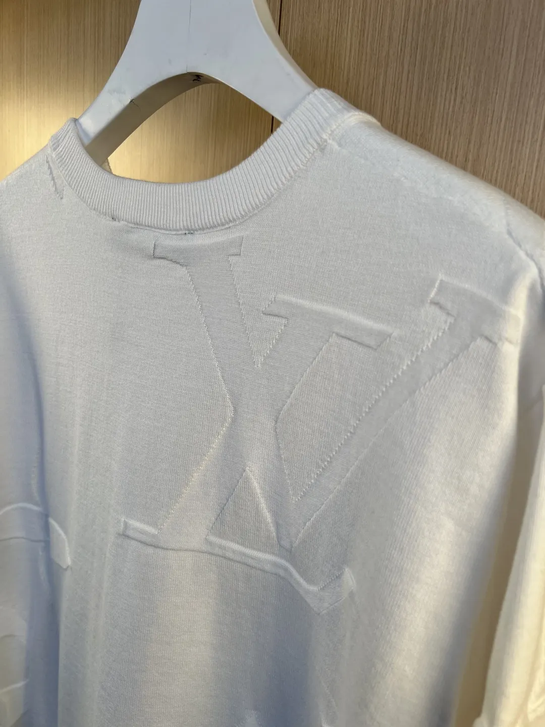 Monogram Embossed Knit T-Shirt D24019261 — view 8
