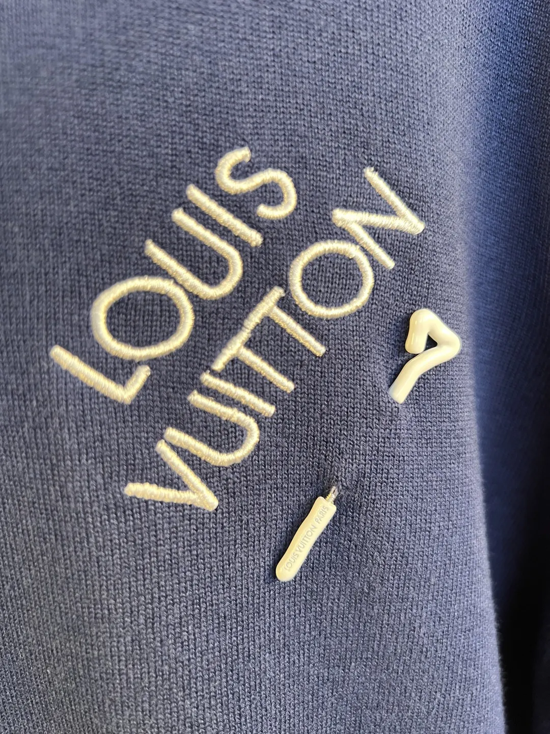 Embroidered Logo Knit T-Shirt D24019264 — view 3