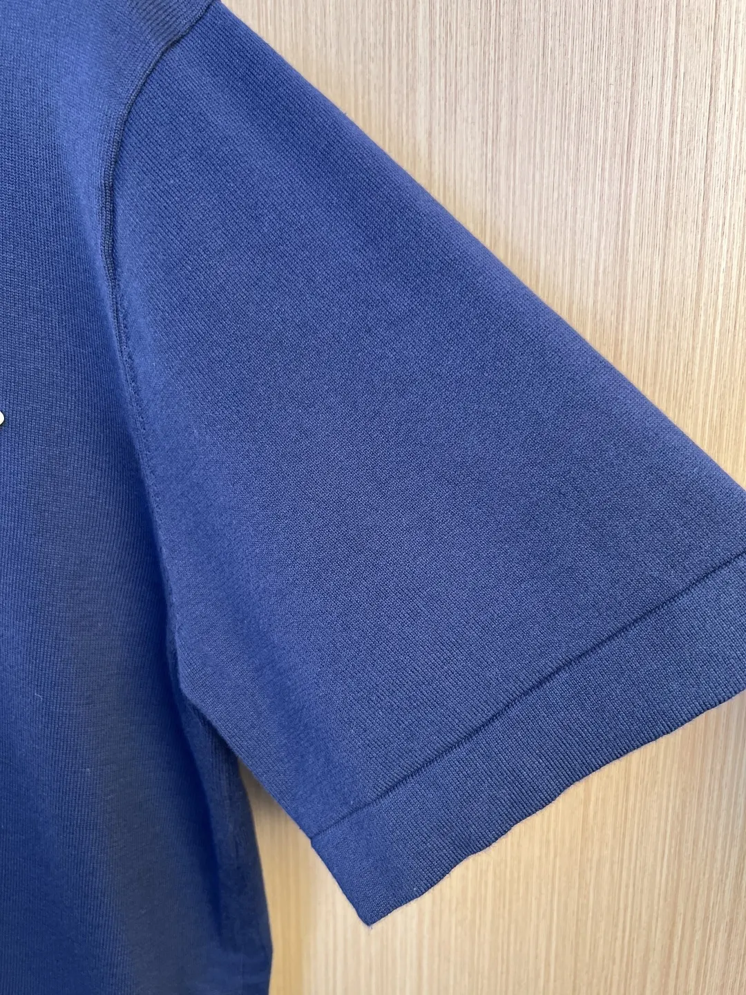Embroidered Logo Knit T-Shirt D24019264 — view 4