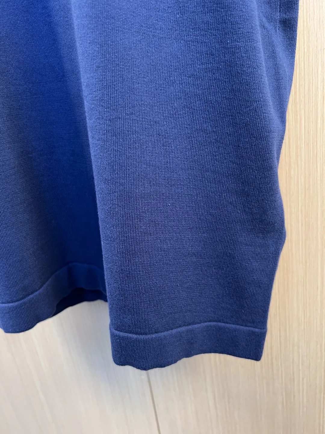 Embroidered Logo Knit T-Shirt D24019264 — view 5