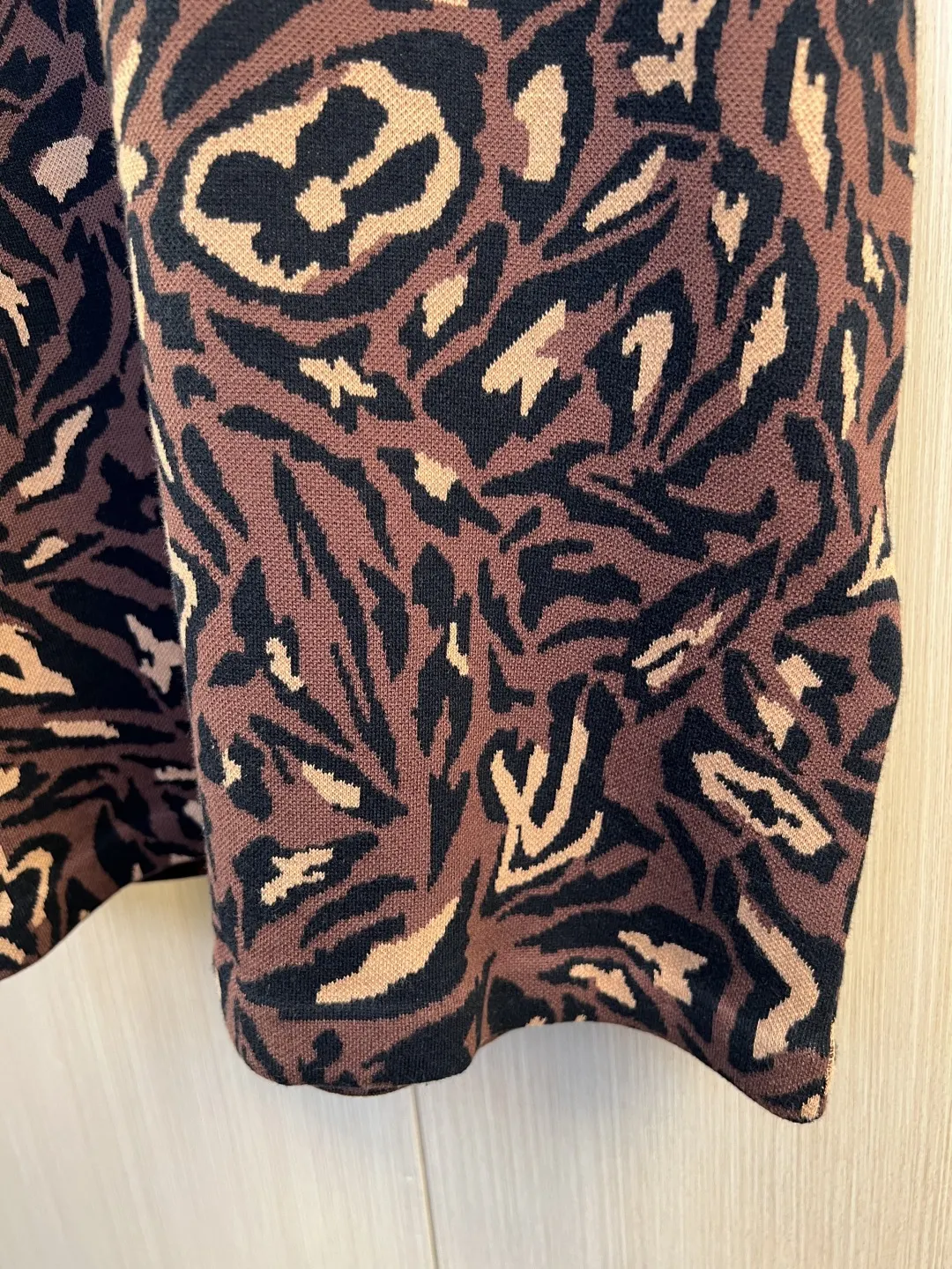 Monogram Camo Leopard Jacquard Knit T-Shirt D24519244 — view 5