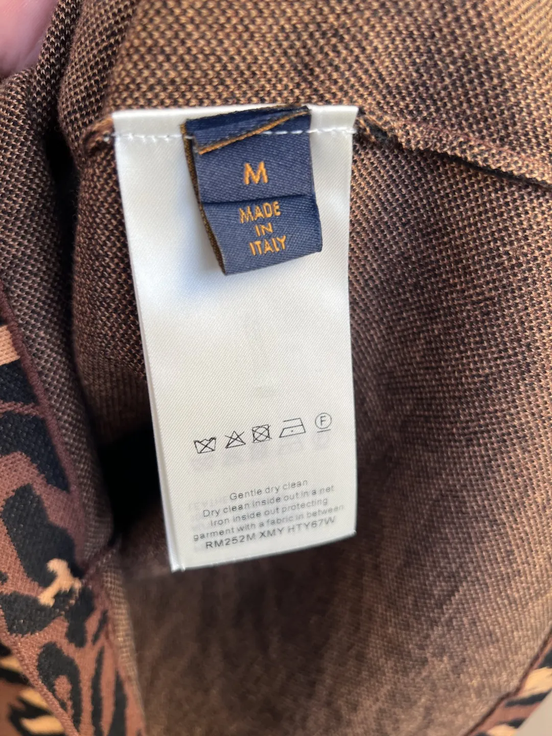 Monogram Camo Leopard Jacquard Knit T-Shirt D24519244 — view 7