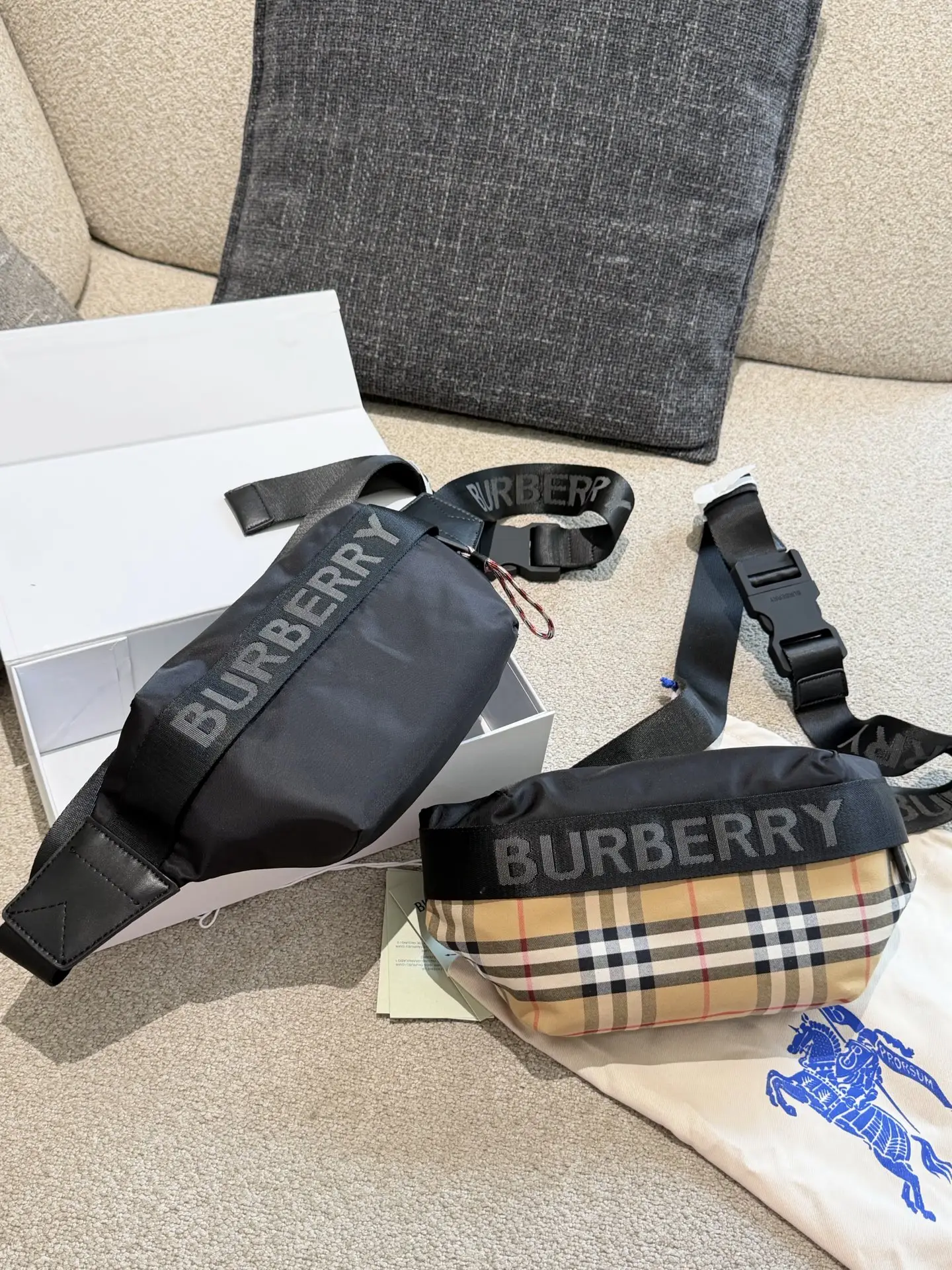 Burberry Vintage Check Belt Bag D24518507 — view 8