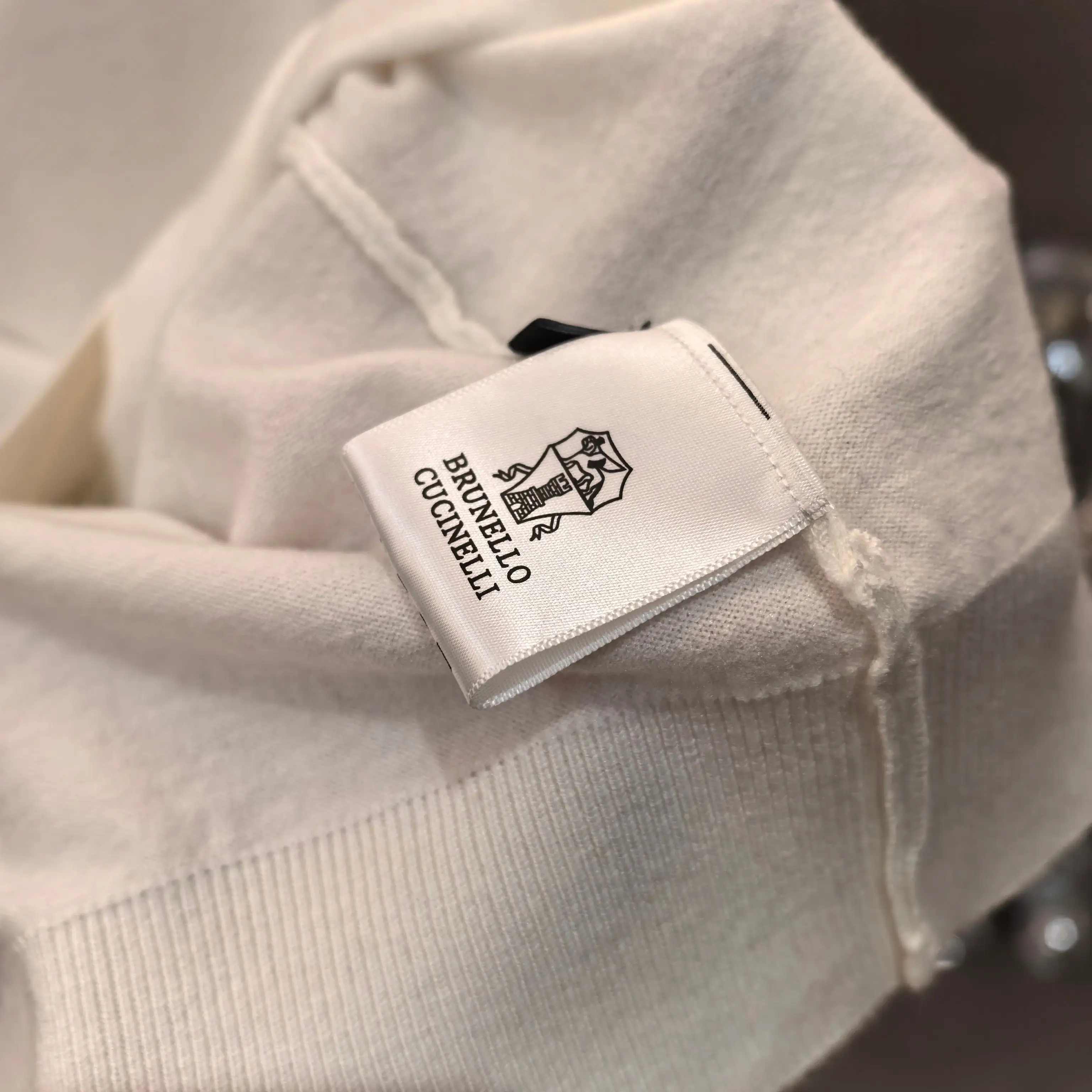 Silk and Wool-Blend Knit Polo Sweater D25022357 — view 8