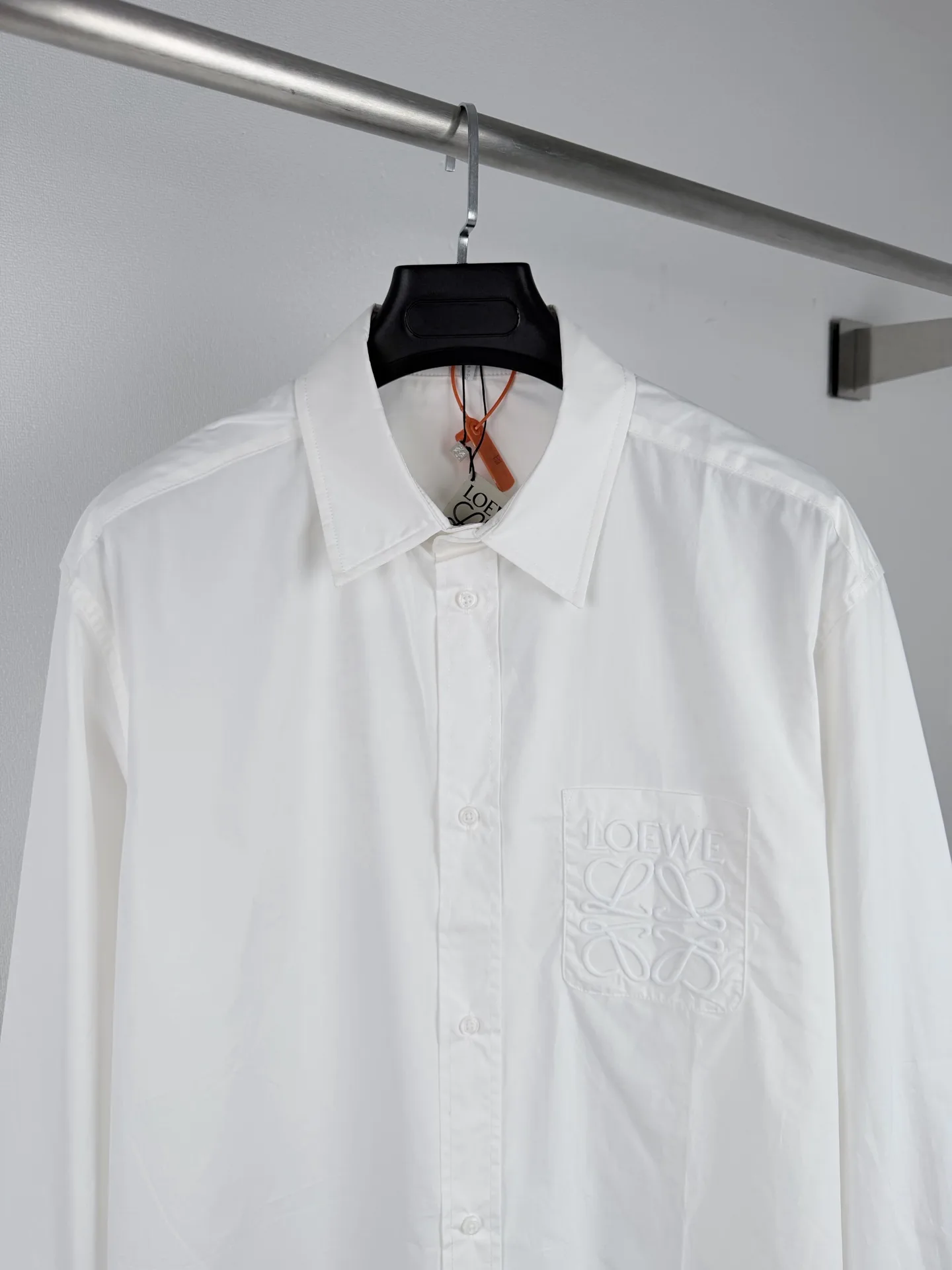 Anagram Embroidered Pocket Cotton Shirt D25521428 — view 2