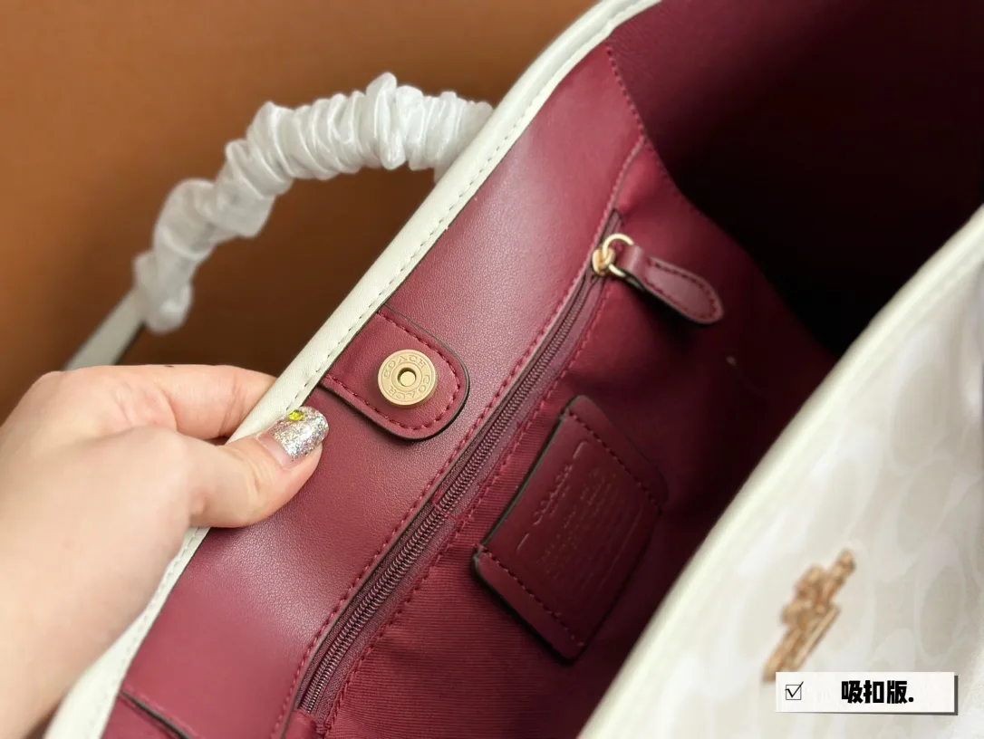 Signature Coated Canvas City Tote Bag D25518260 — view 27