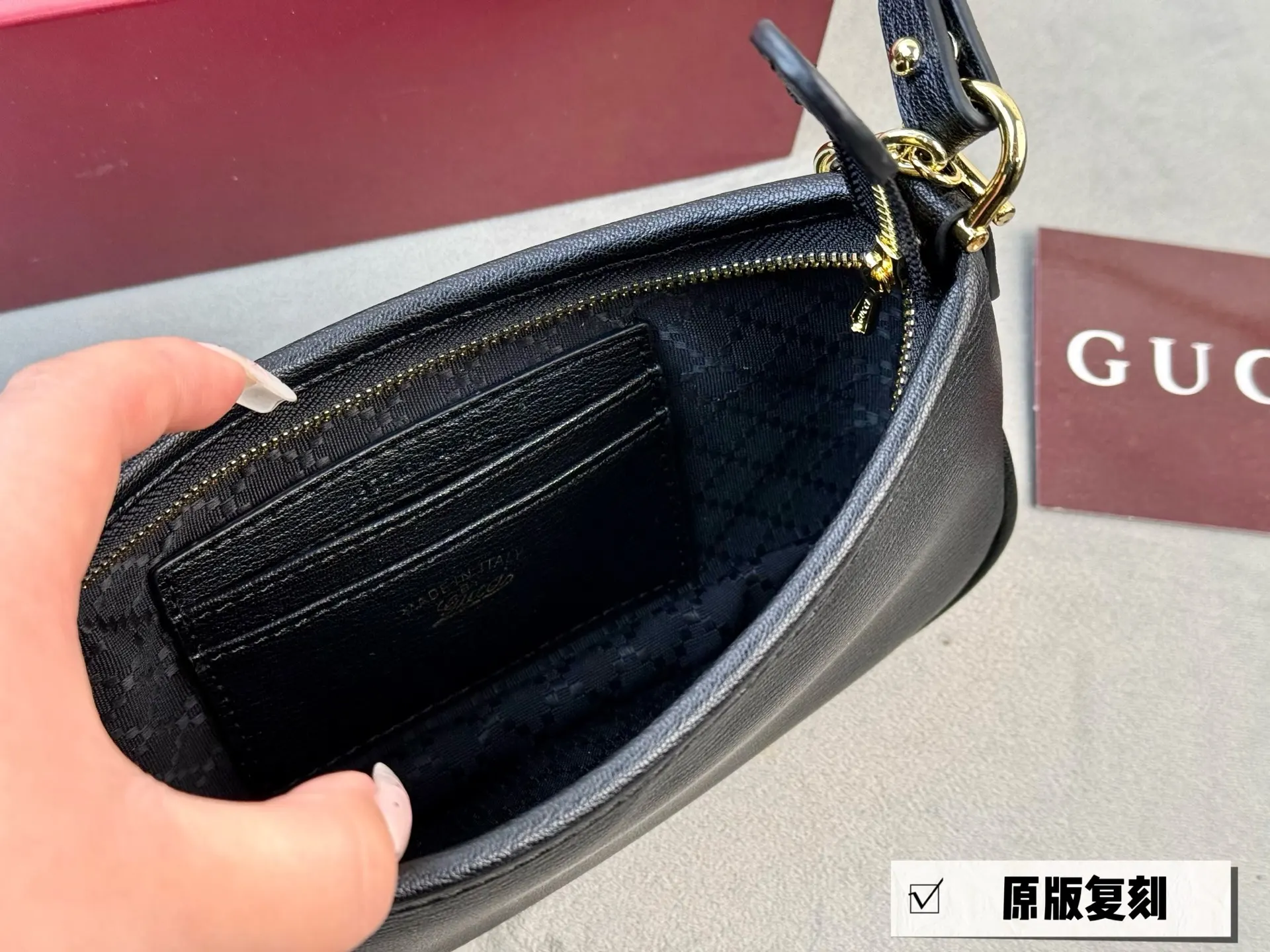 GG Monogram Chain Shoulder Bag D26018364 — view 15