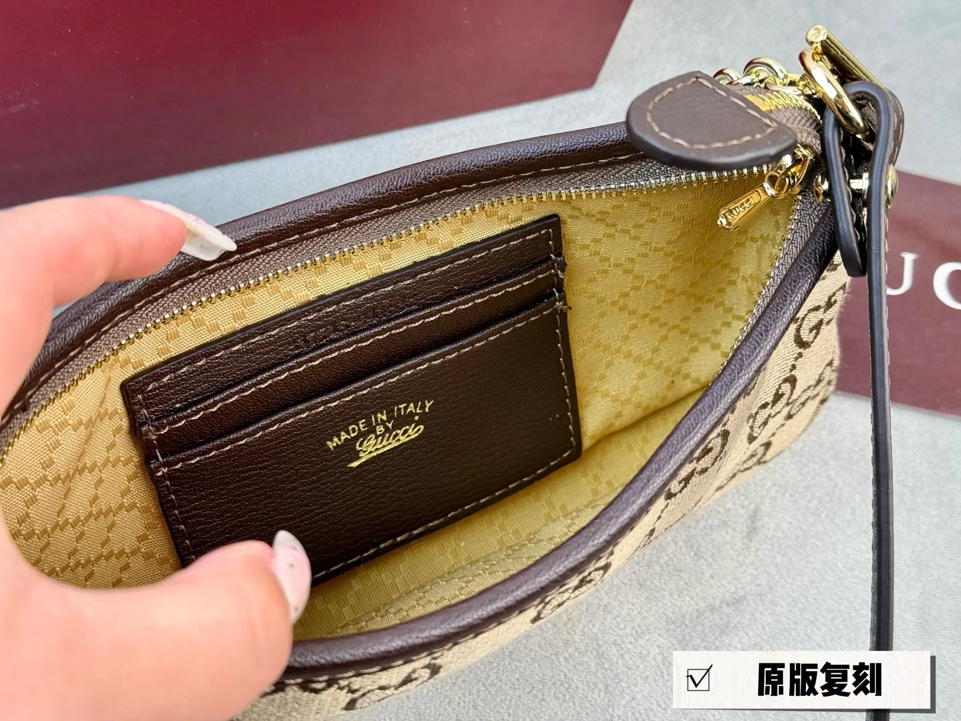 GG Monogram Chain Shoulder Bag D26018364 — view 7