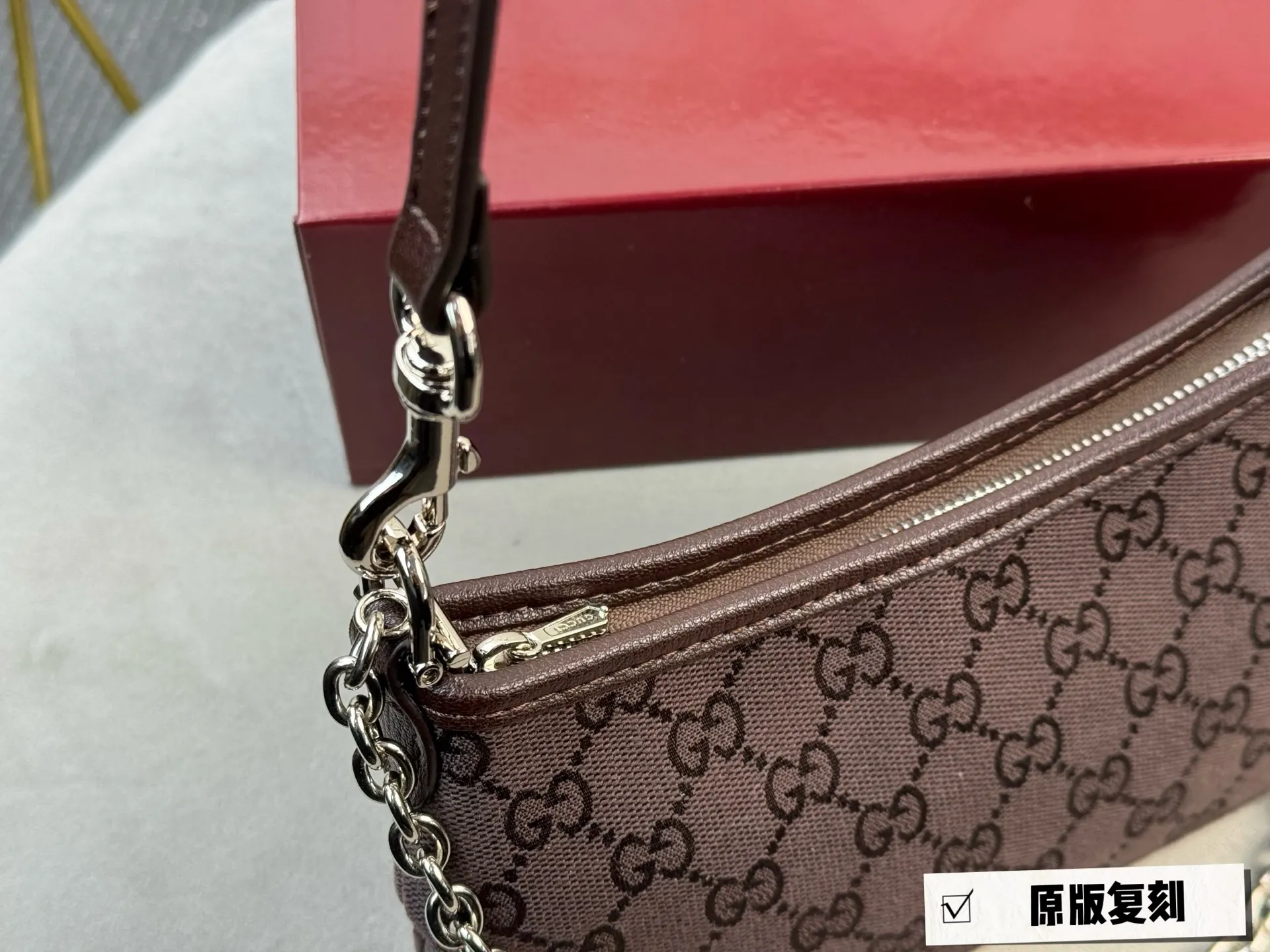 Monogram Denim Shoulder Bag D26018363 — view 2