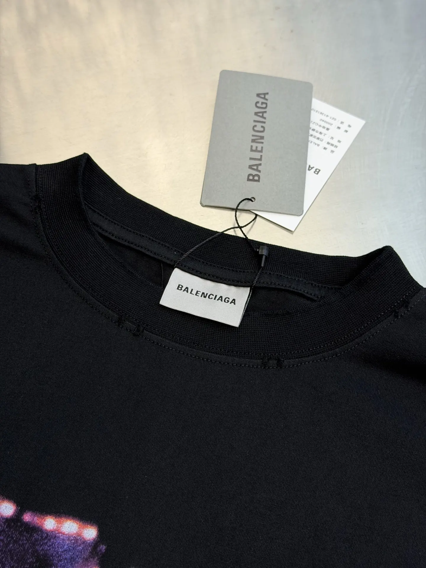 Balenciaga x HBO Euphoria Silver Slipper T-Shirt D26019168 — view 6