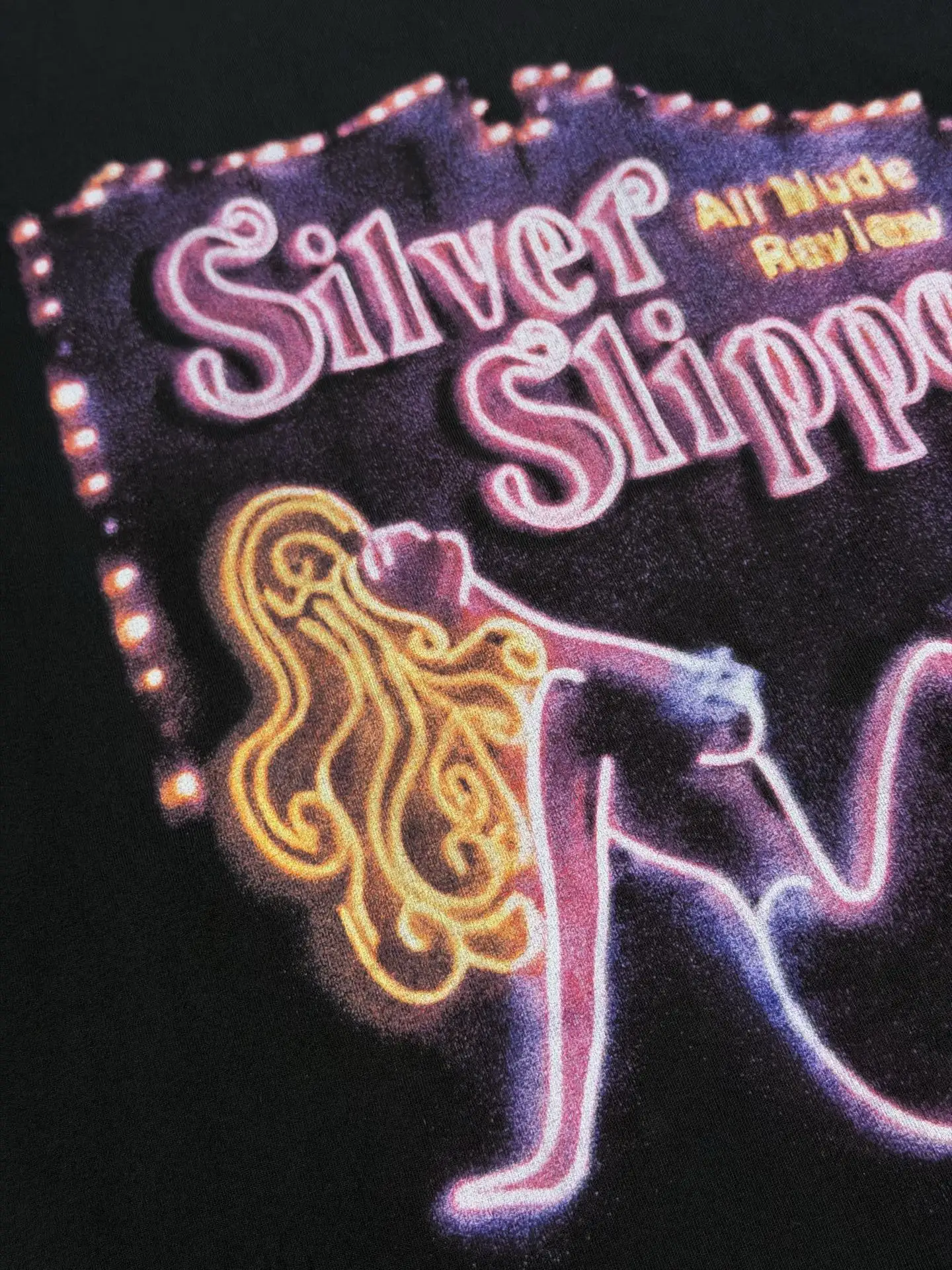 Balenciaga x HBO Euphoria Silver Slipper T-Shirt D26019168 — view 7
