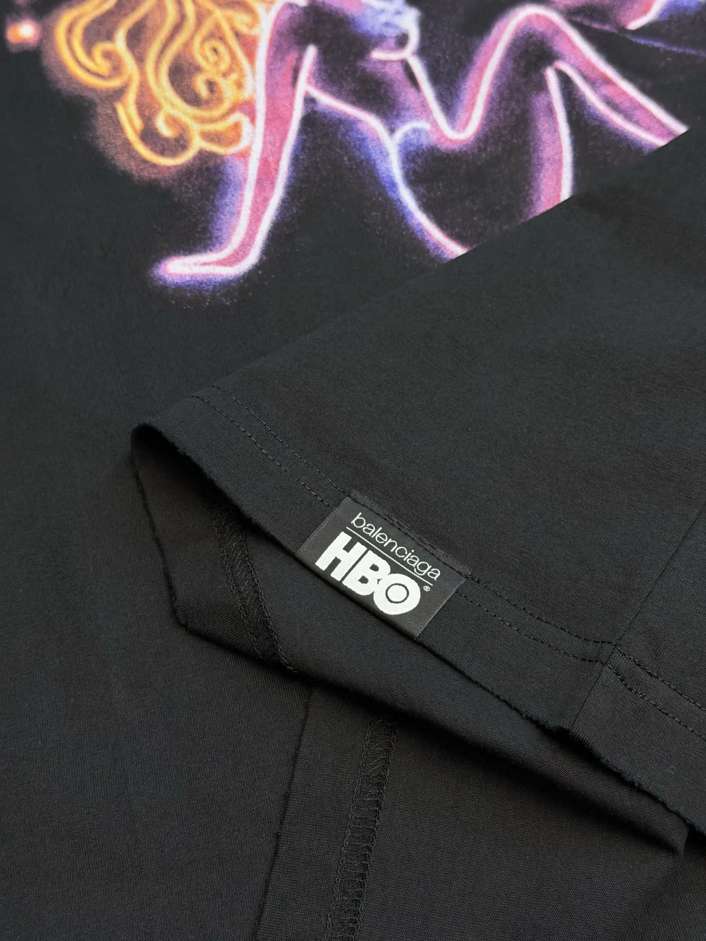 Balenciaga x HBO Euphoria Silver Slipper T-Shirt D26019168 — view 8