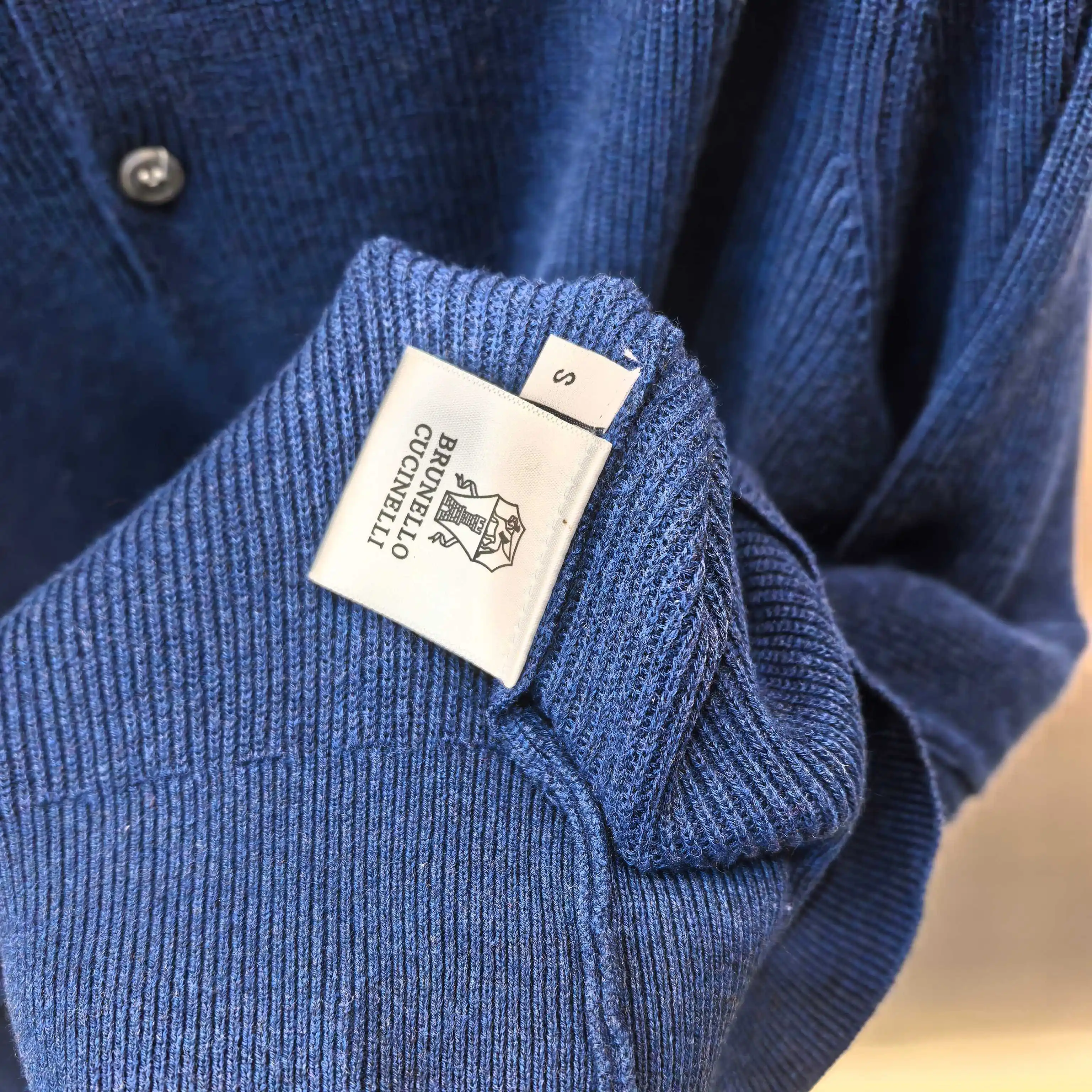 Marl-Knit Henley Neck Sweater D26022402 — view 8