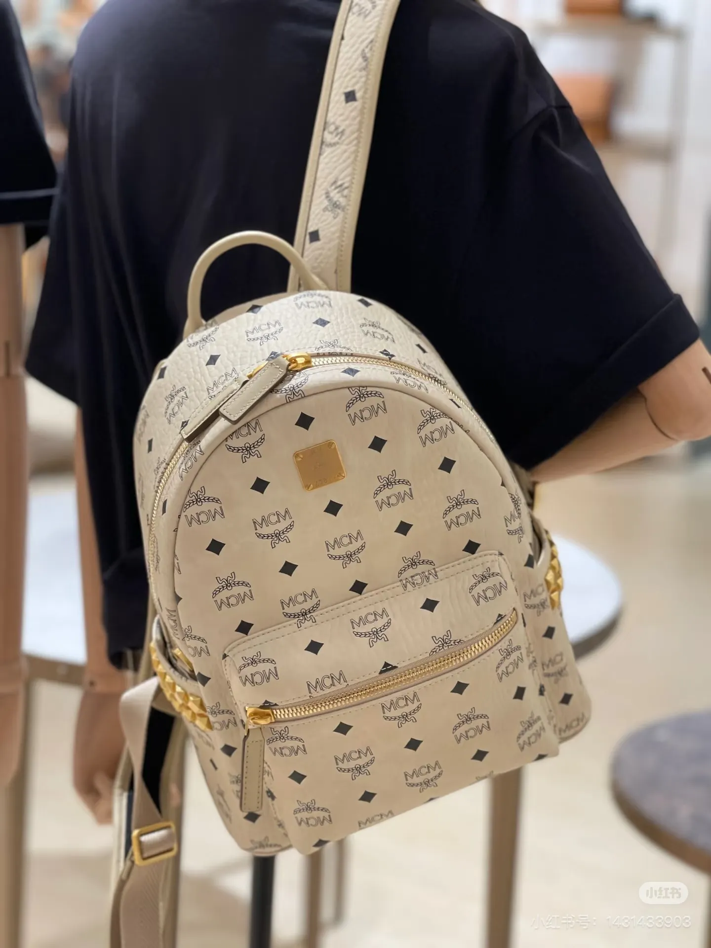 MCM Visetos Monogram Backpack D26018414