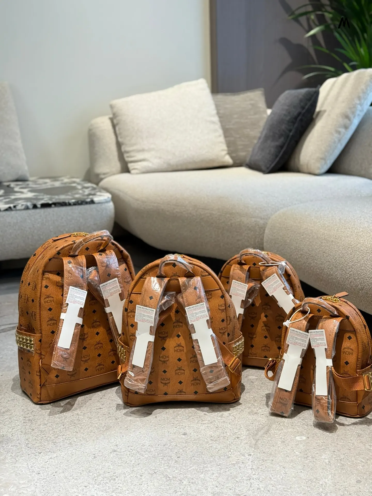 MCM Visetos Monogram Backpack D26018413 — view 3
