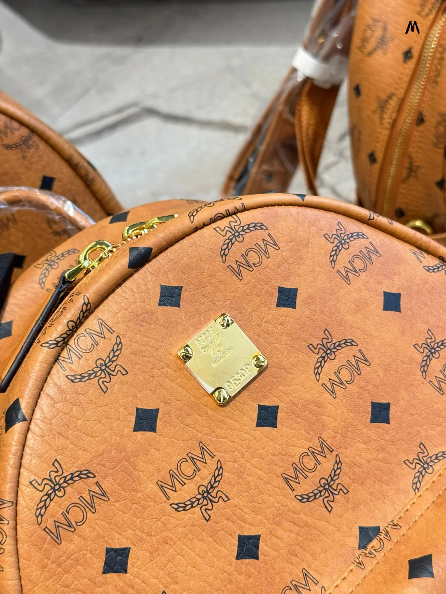 MCM Visetos Monogram Backpack D26018413 — view 4