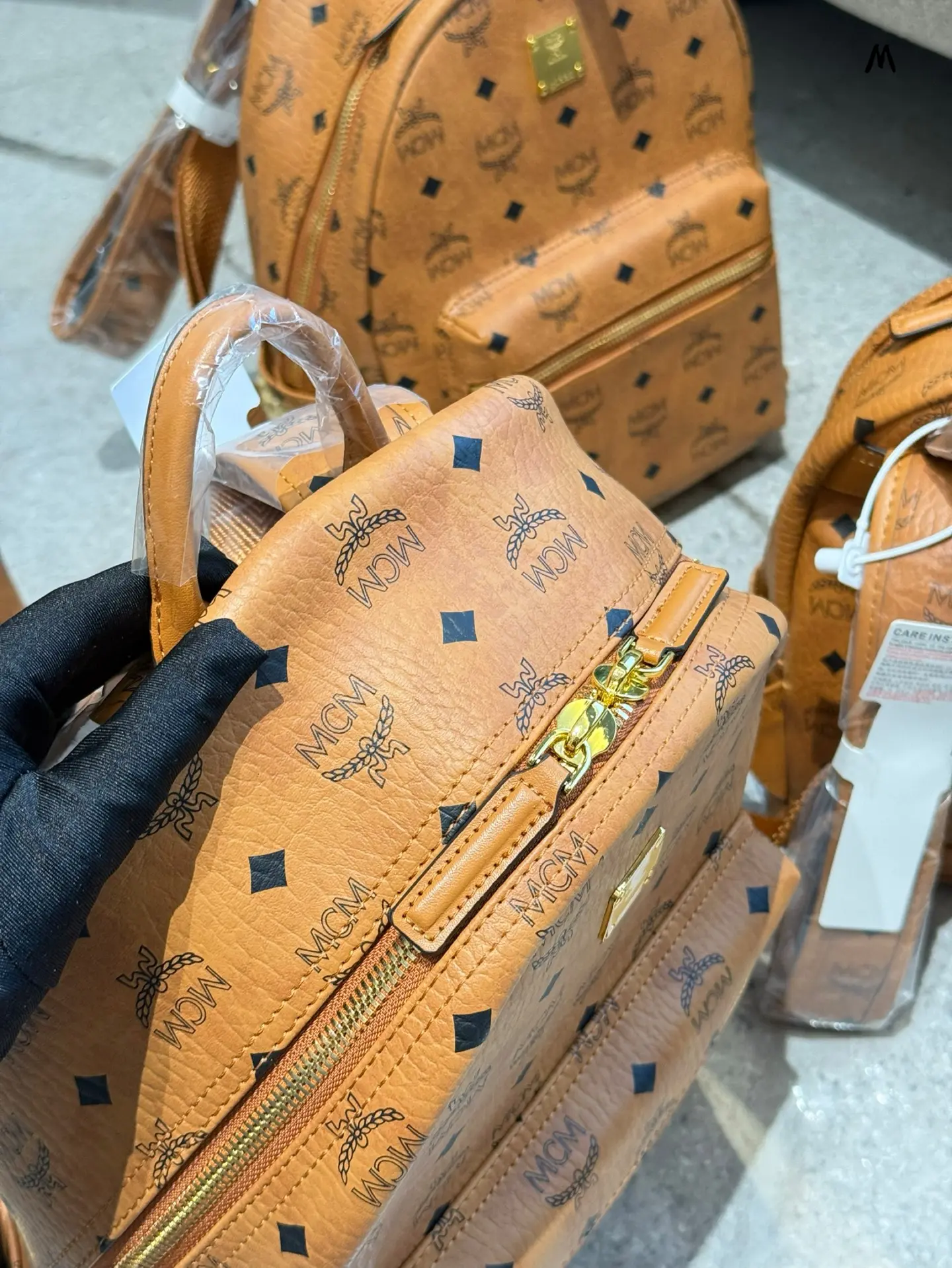 MCM Visetos Monogram Backpack D26018413 — view 5