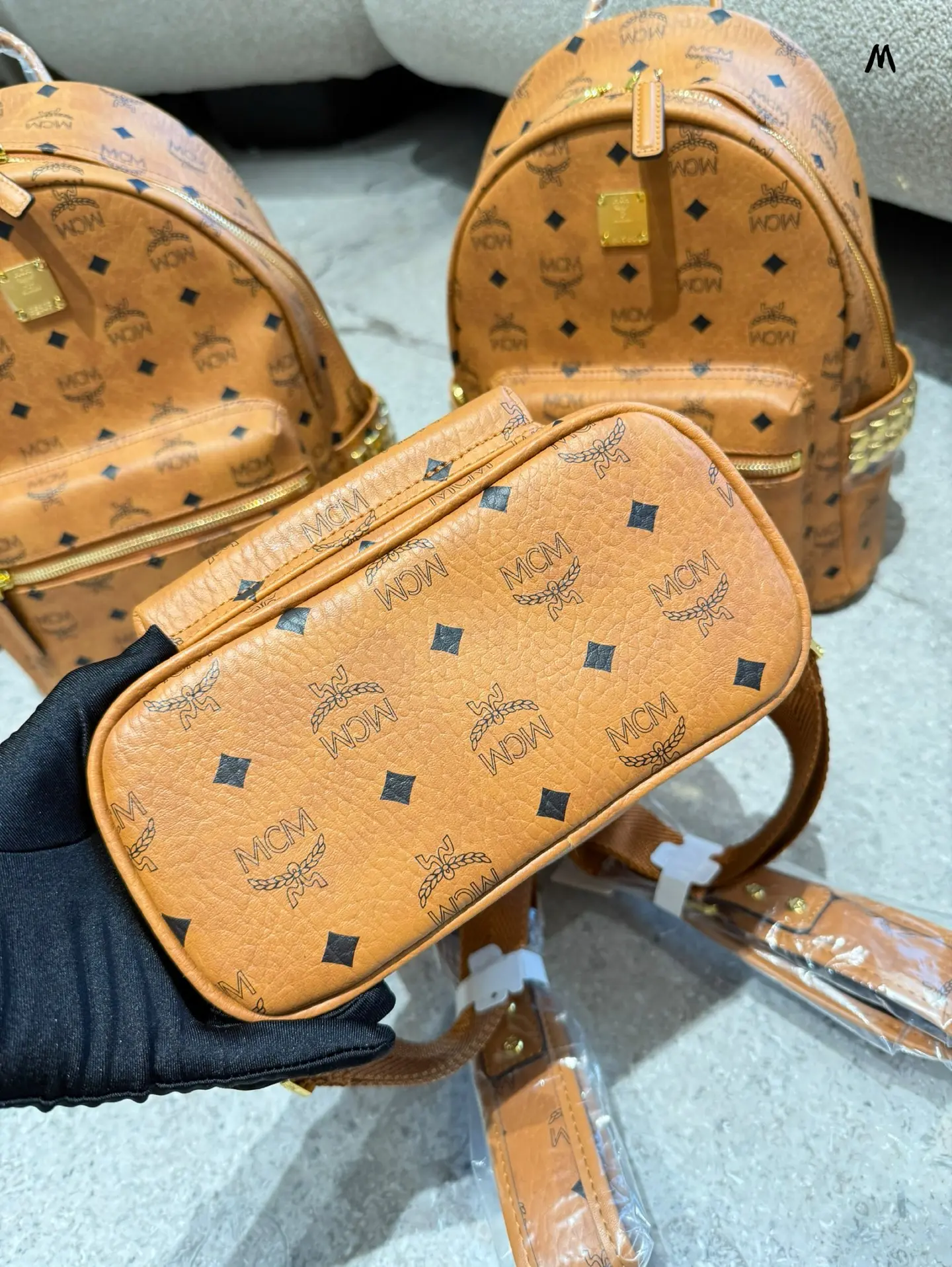 MCM Visetos Monogram Backpack D26018413 — view 9
