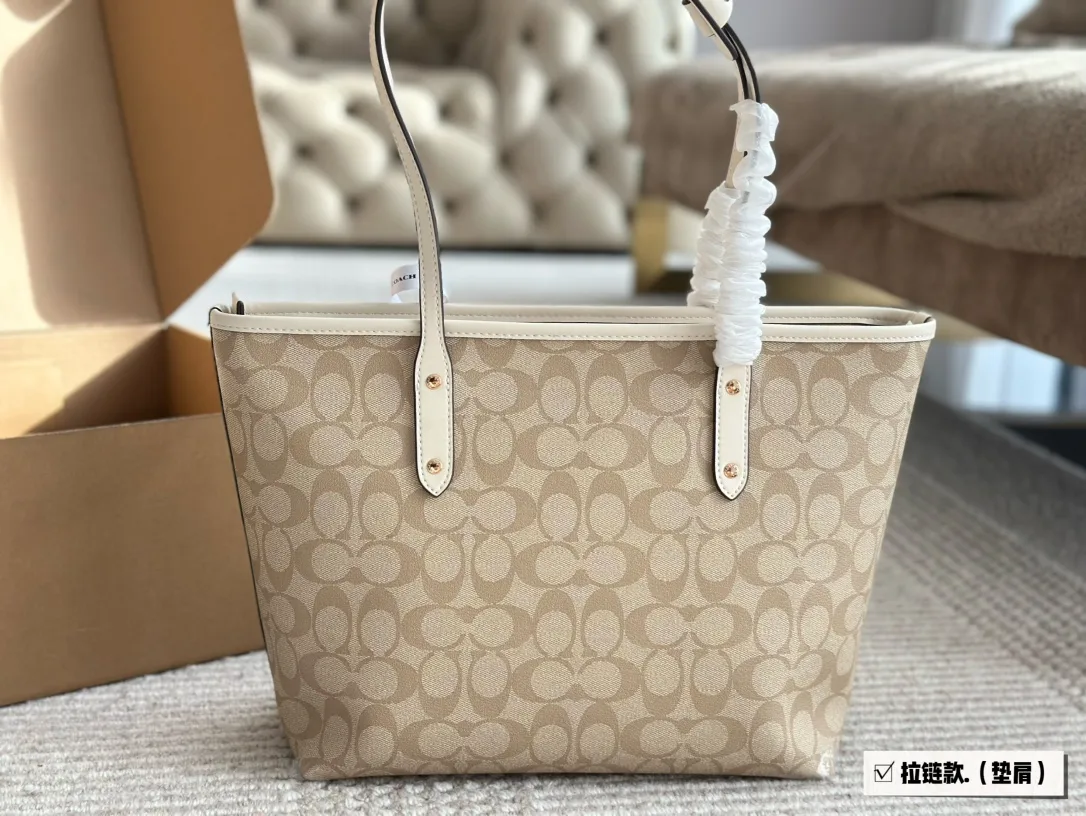 Coach Signature Coated Canvas Tote Bag D27518262 — view 5